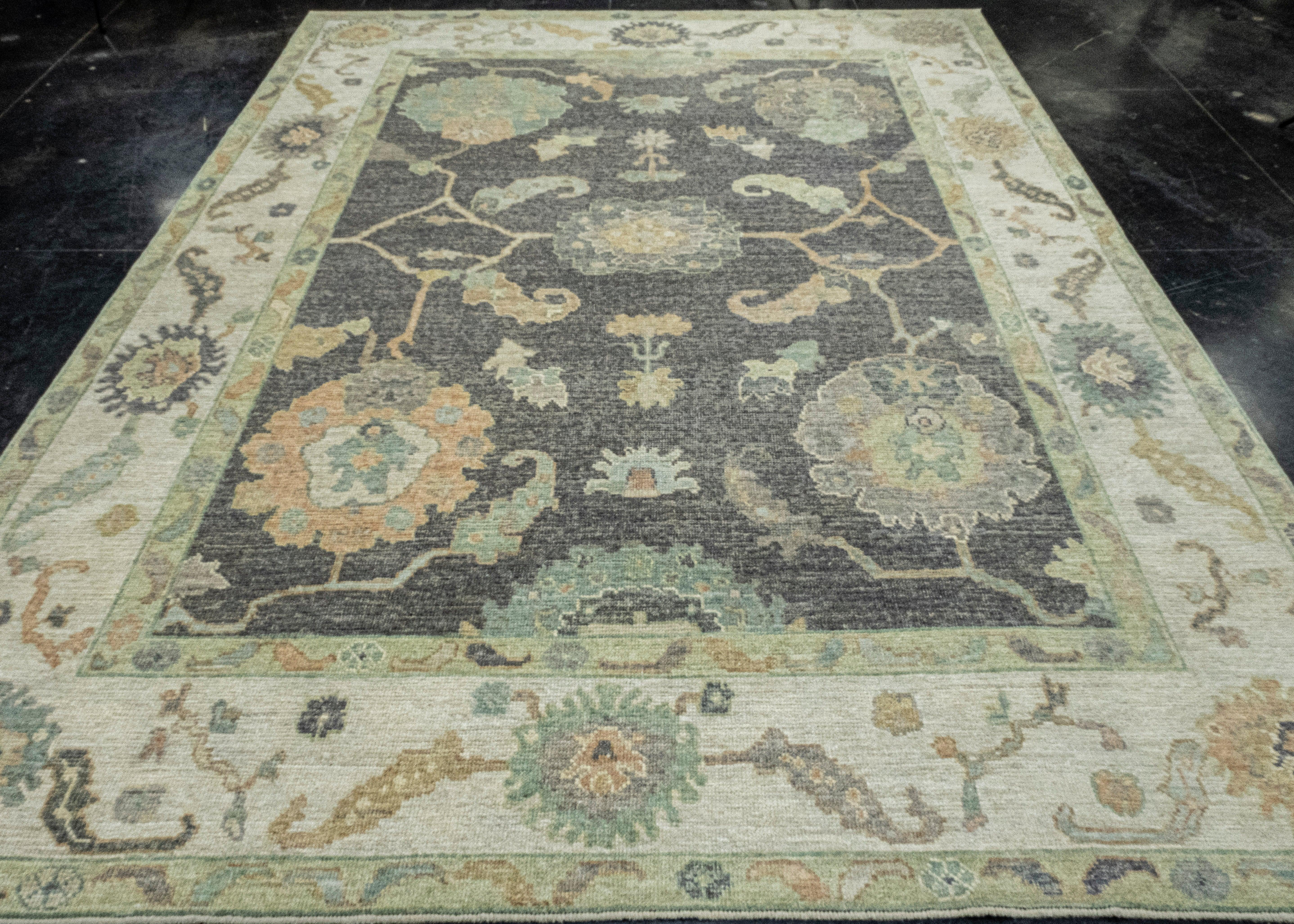 Turkish Oushak Rug 8' x 10'4