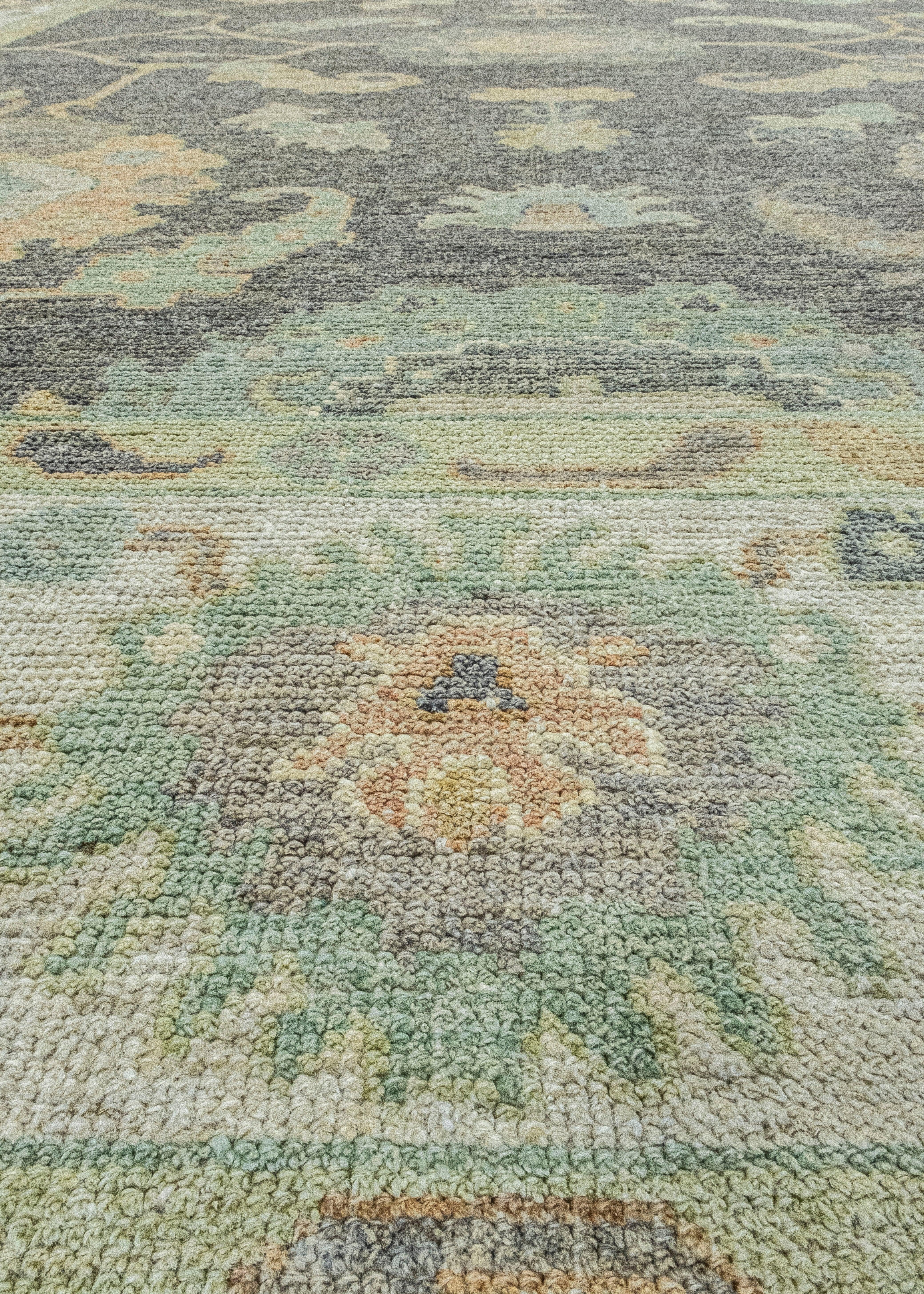 Türkischer Oushak-Teppich 8' x 10'4