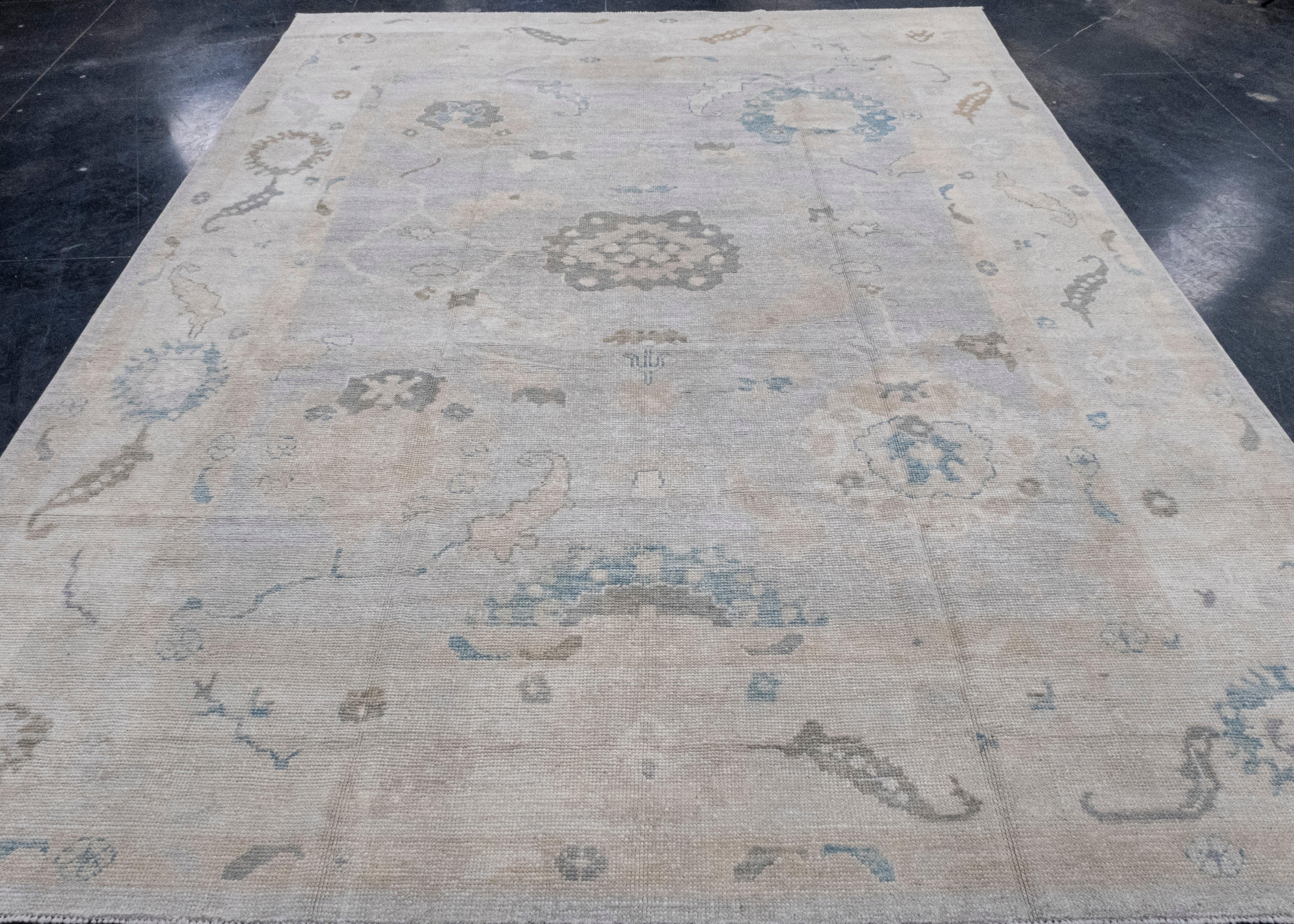 Alfombra turca Oushak 8' x 10'4