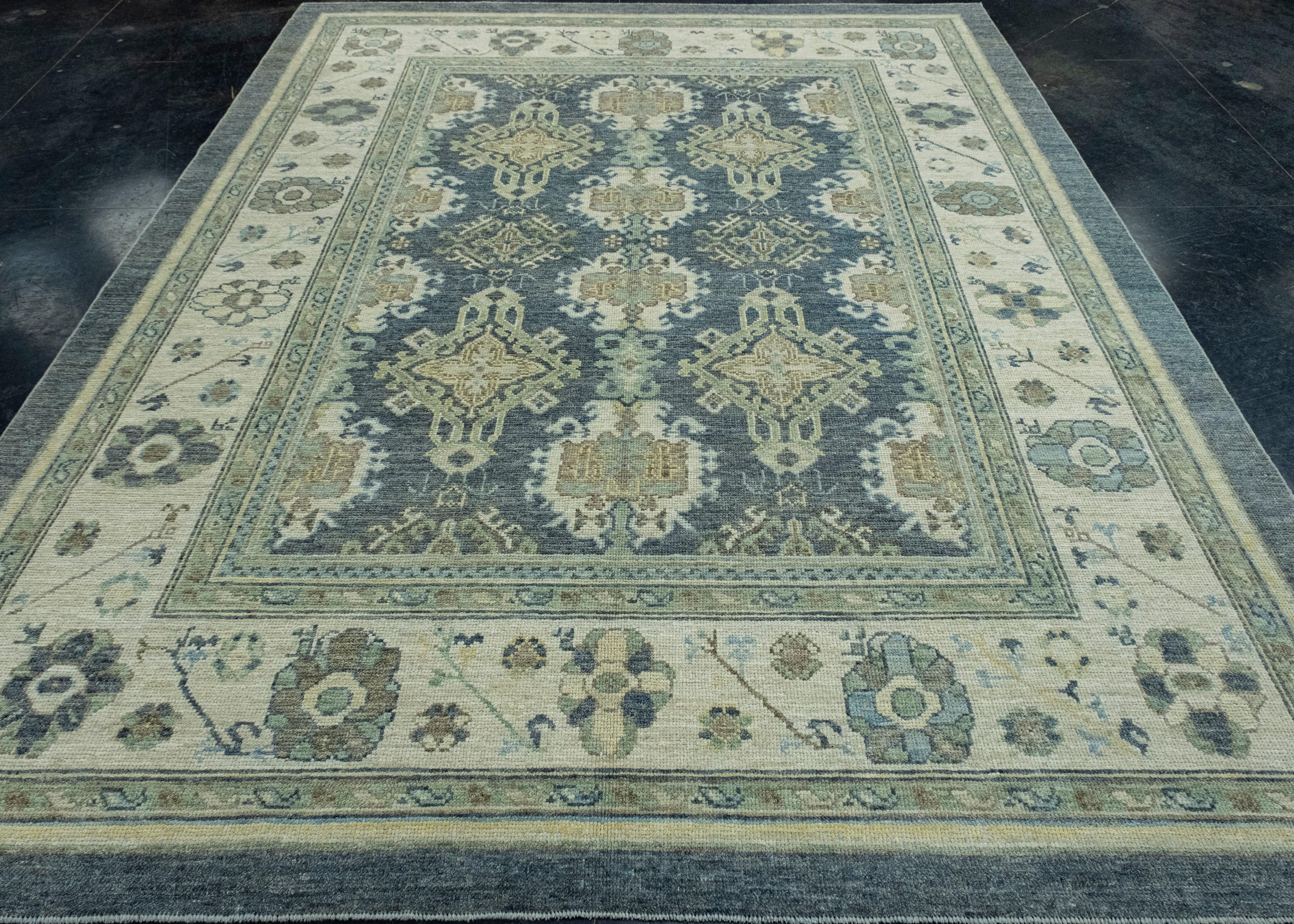 Turkish Oushak Rug 8' x 10'5