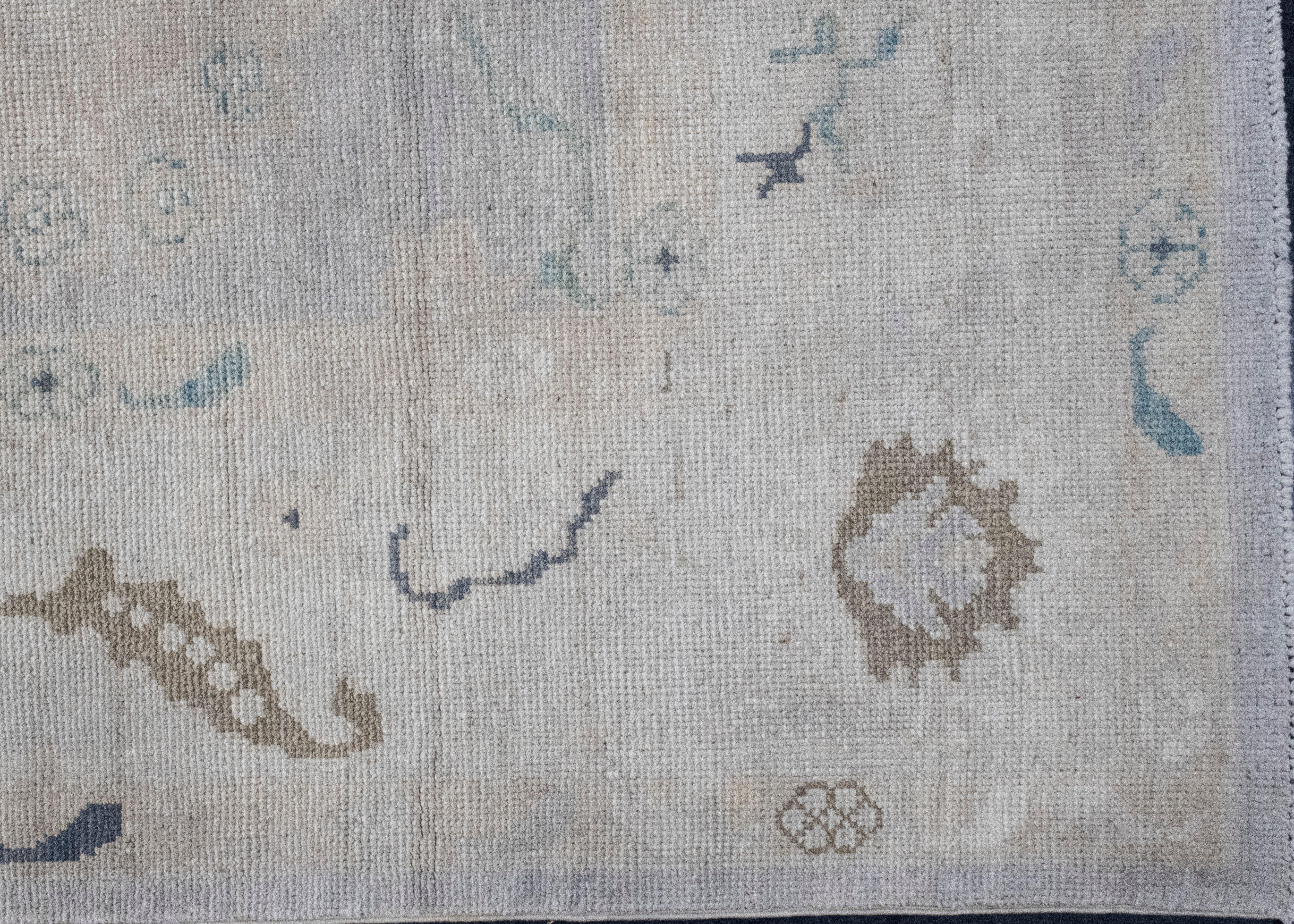 Turkish Oushak Rug 8' x 10'8