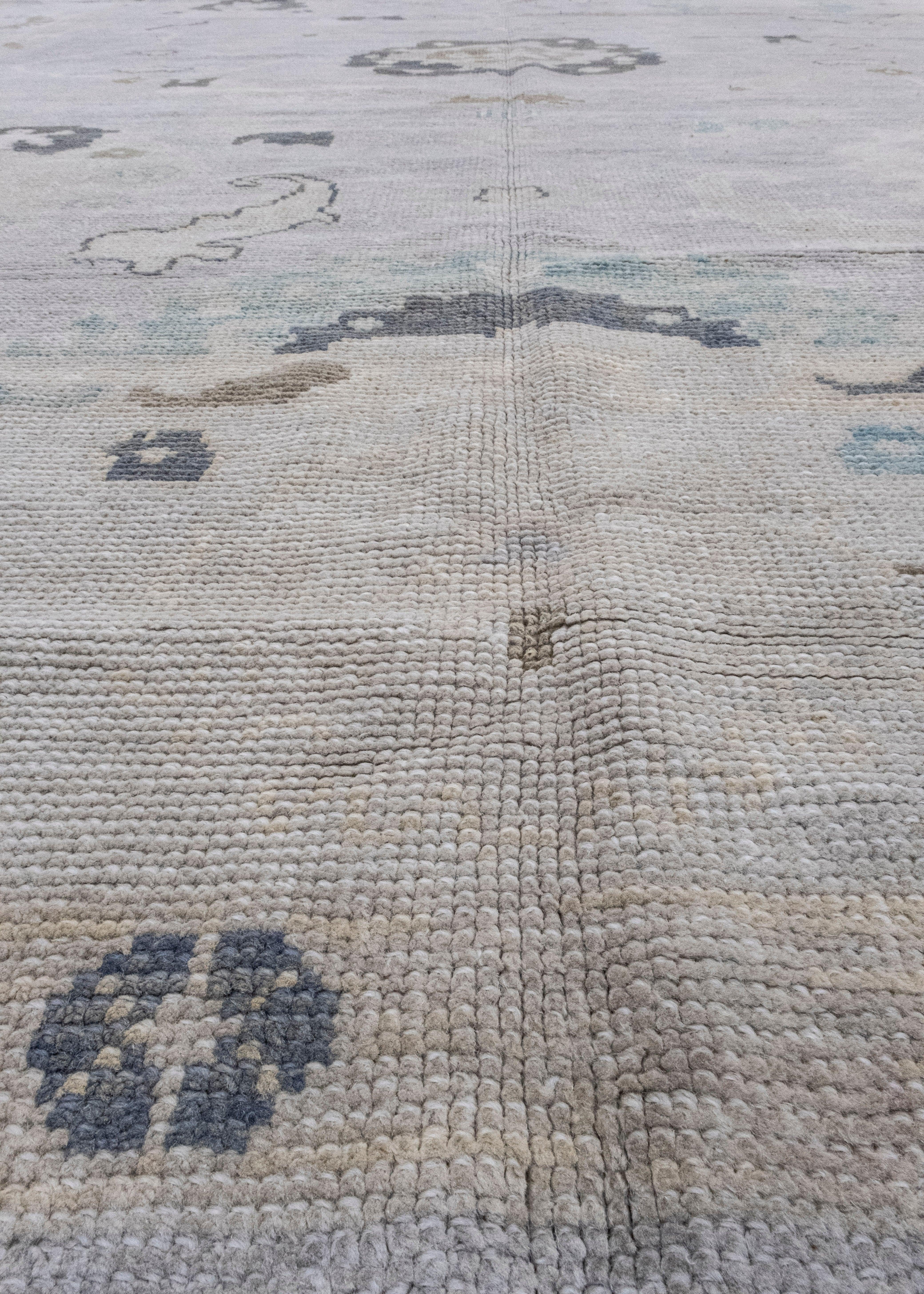 Contemporary Turkish Oushak Rug 8' x 10'8