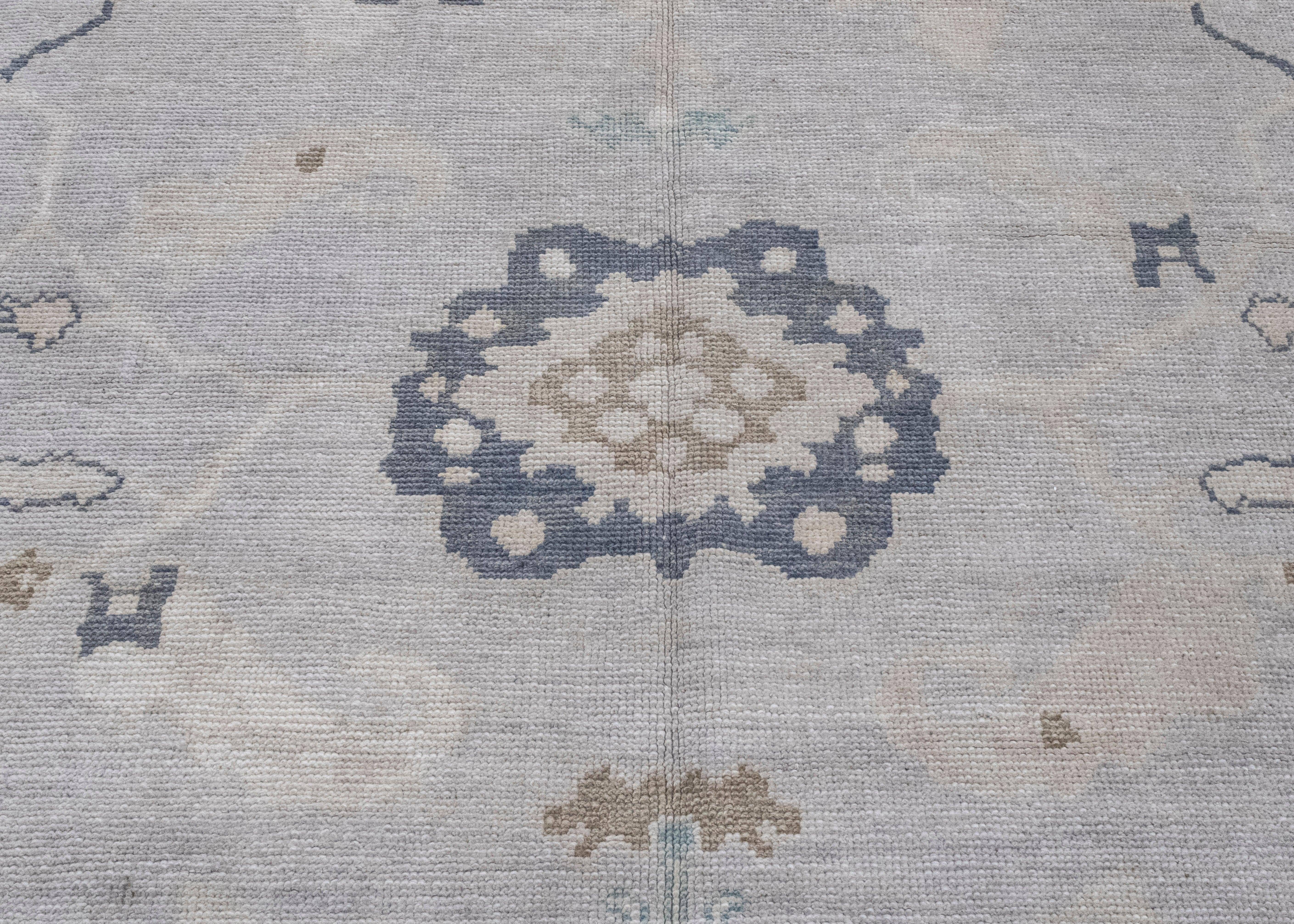 Wool Turkish Oushak Rug 8' x 10'8