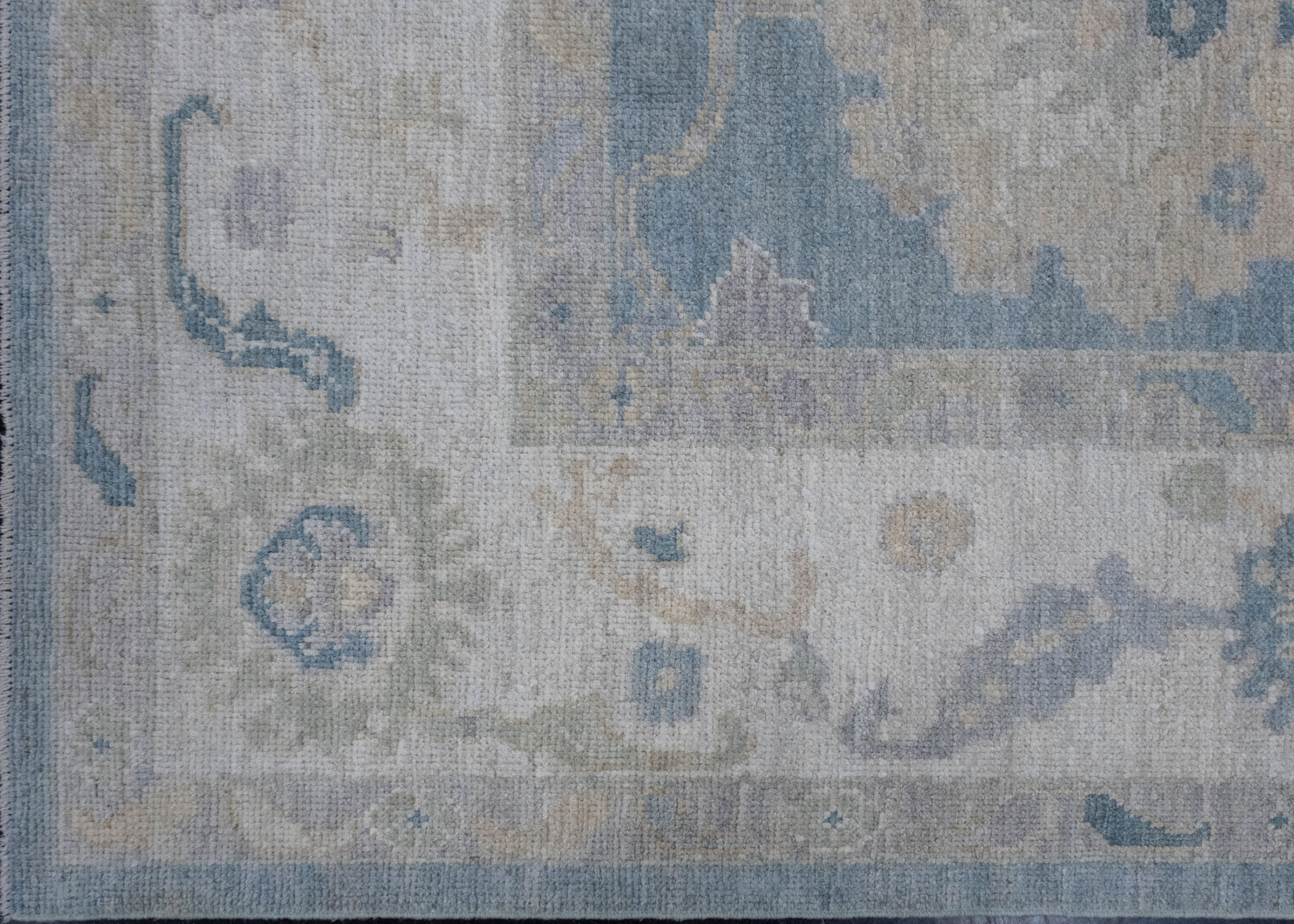 Turkish Oushak Rug 8' x 9'10