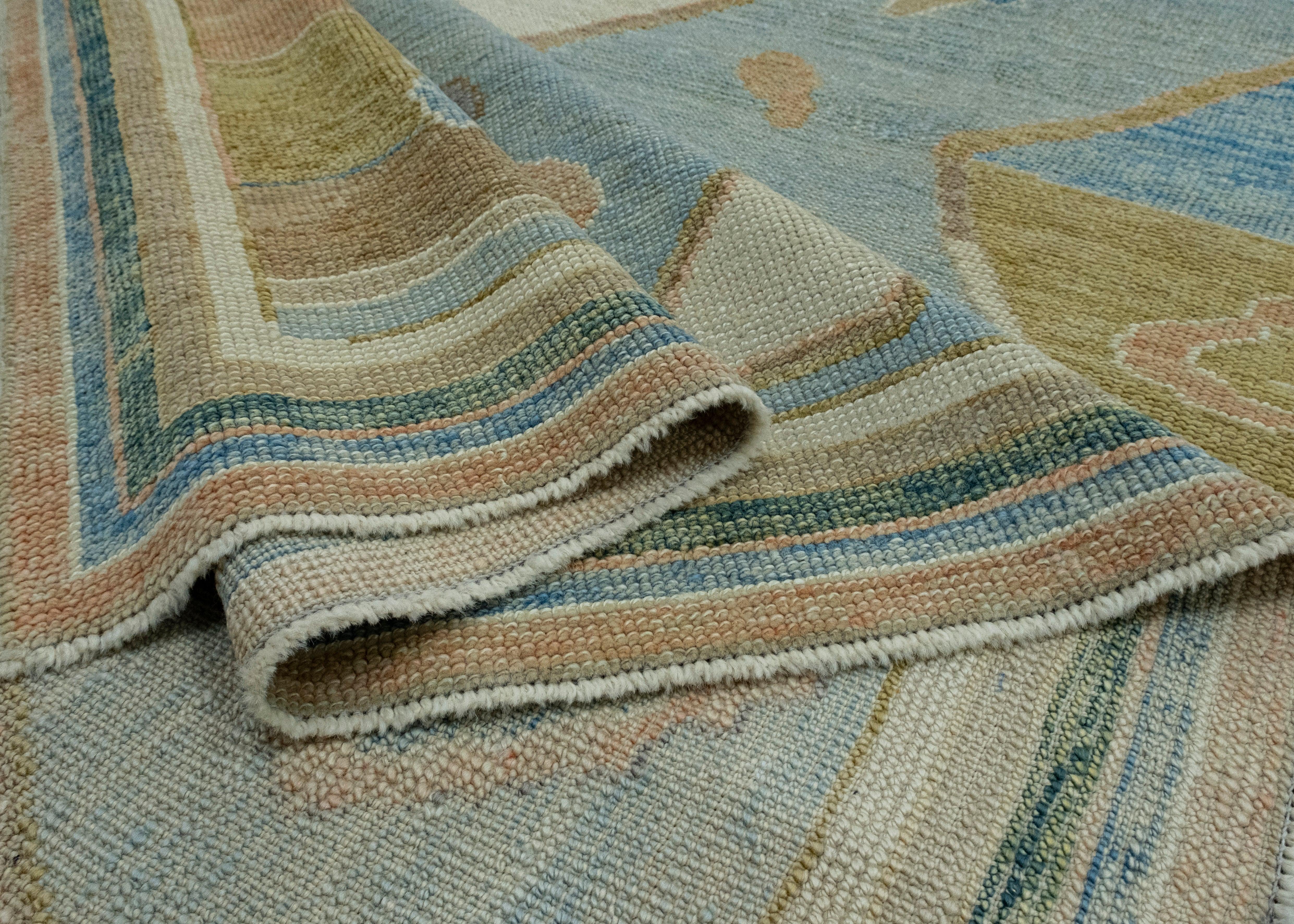 Turkish Oushak Rug 8' x 9'8