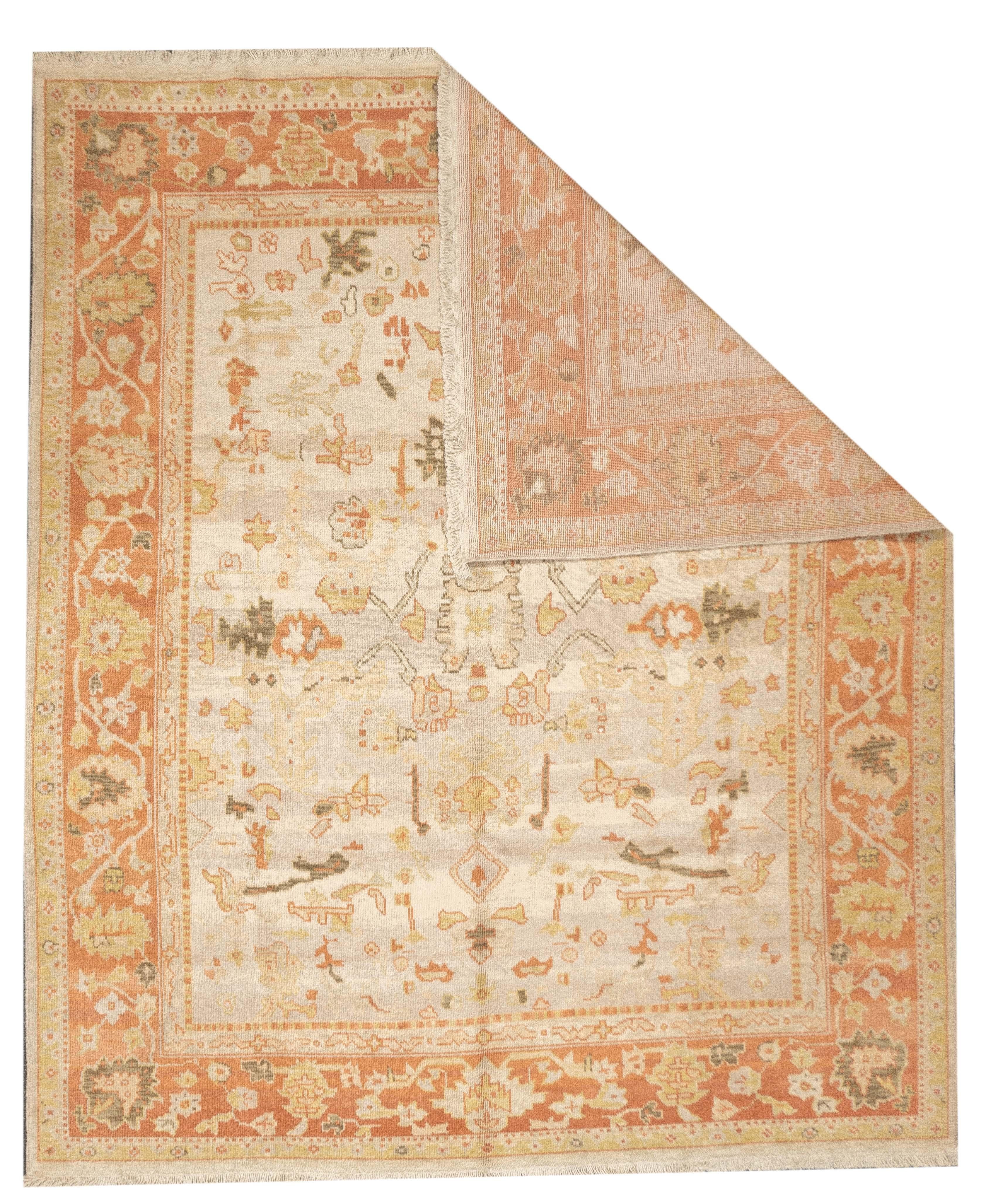 Turkish Oushak Rug 8'0