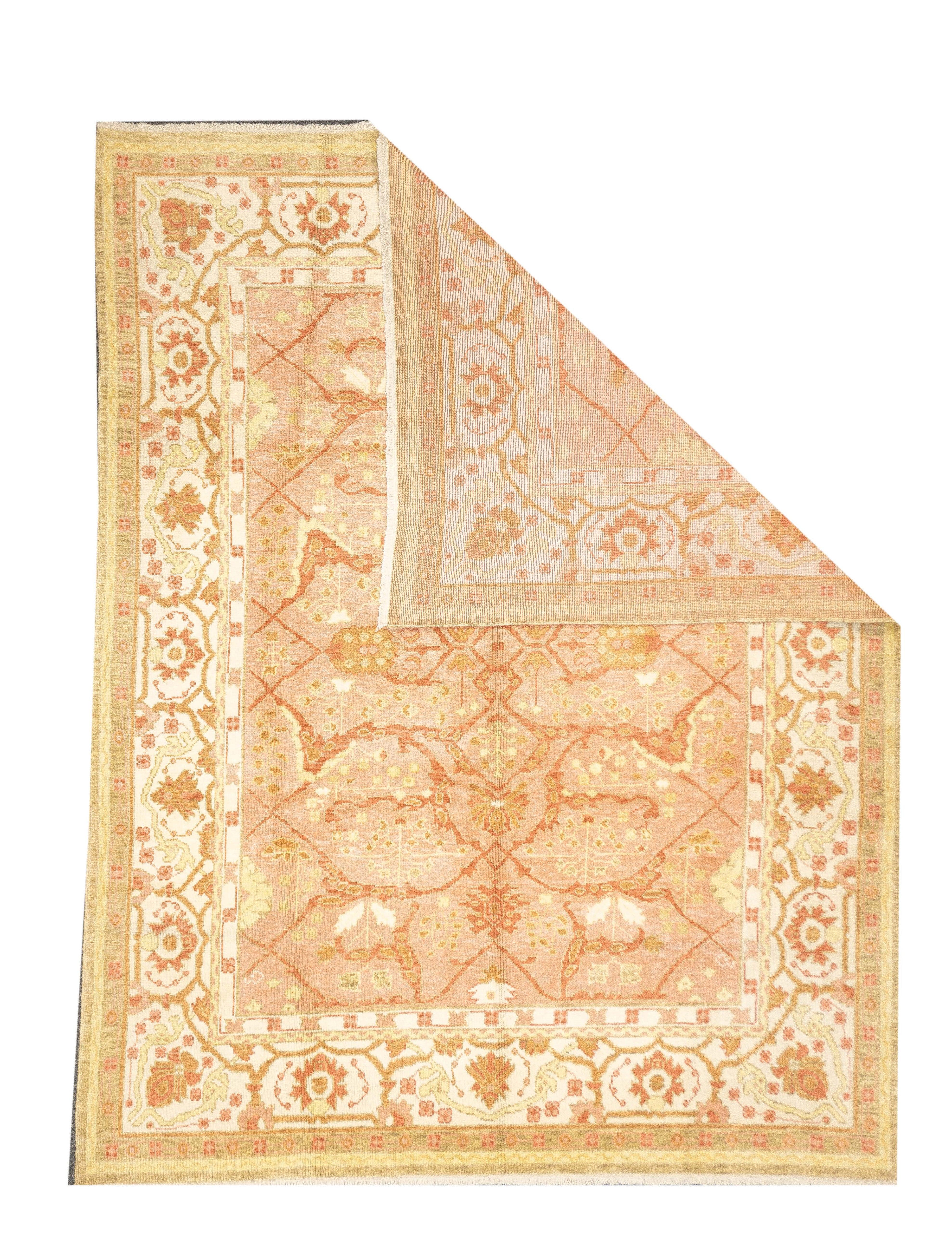 Turkish Oushak Rug 8'0
