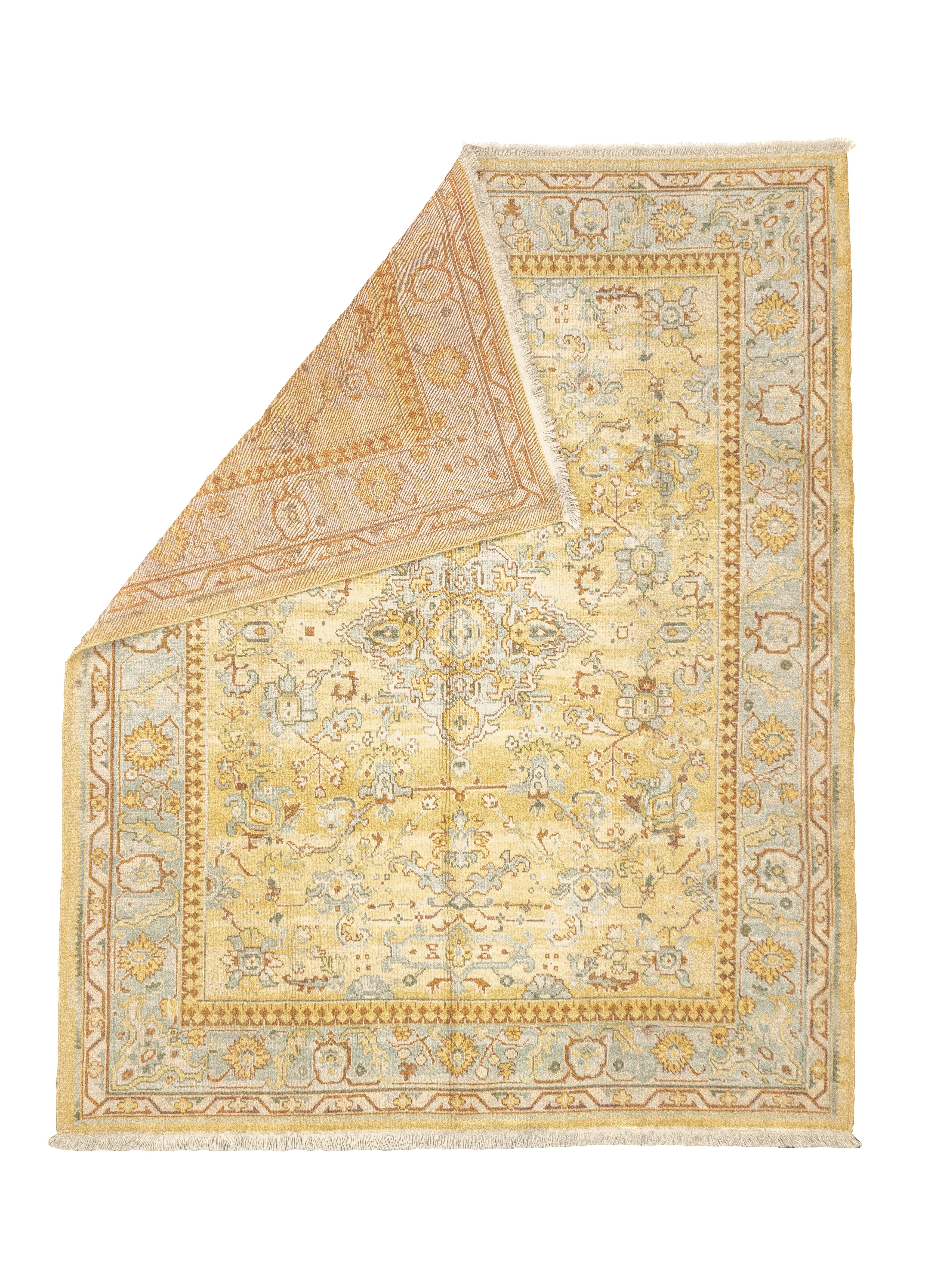 Türkischer Oushak-Teppich 8'0