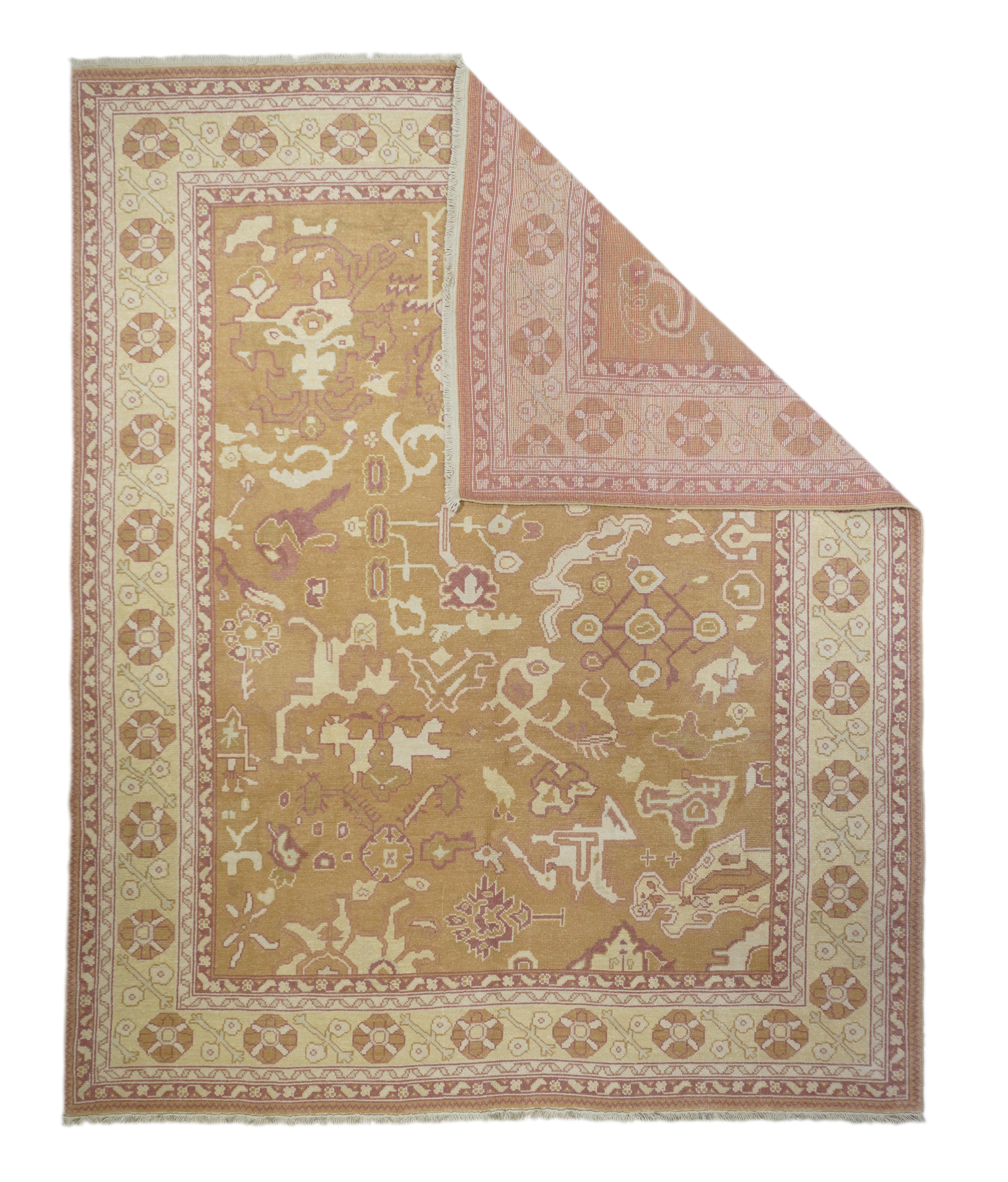 Türkischer Oushak-Teppich 8'0