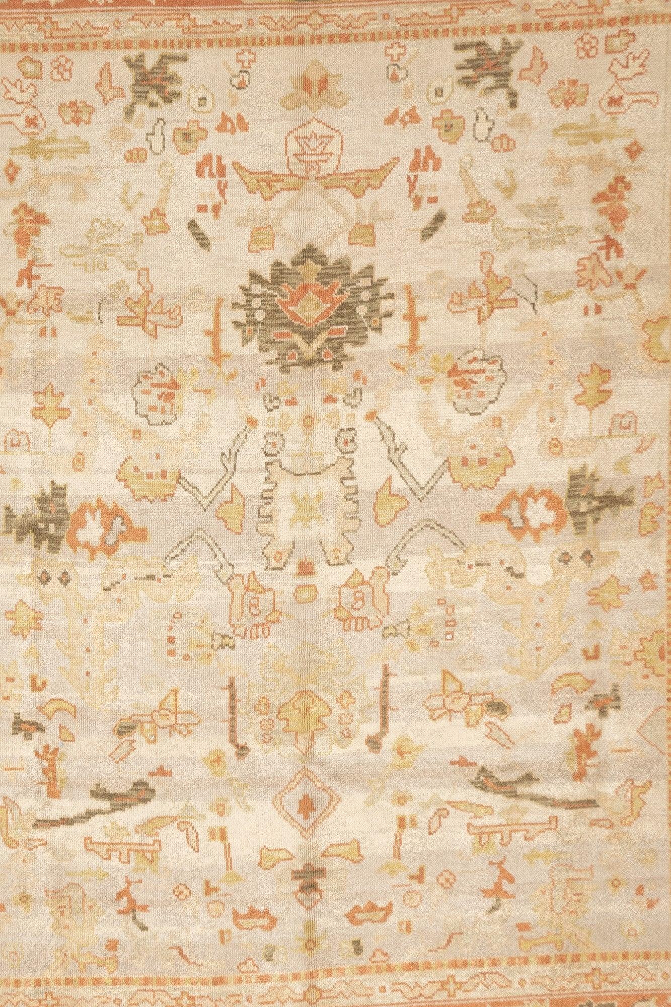 Turkish Oushak Rug 8'0
