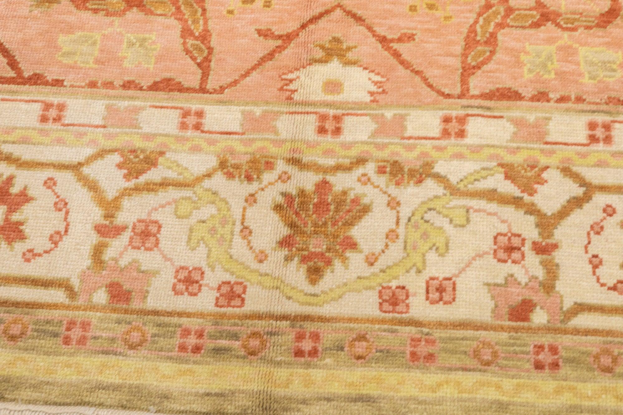 Contemporary Turkish Oushak Rug 8'0