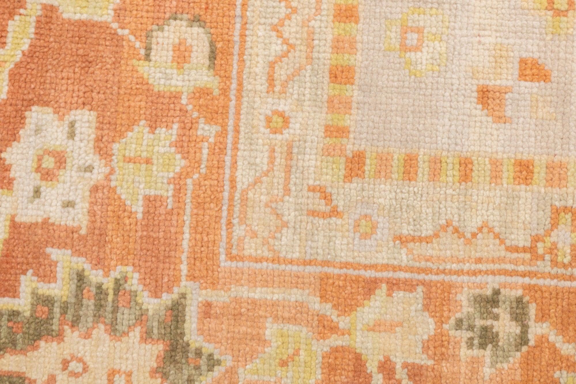 Wool Turkish Oushak Rug 8'0