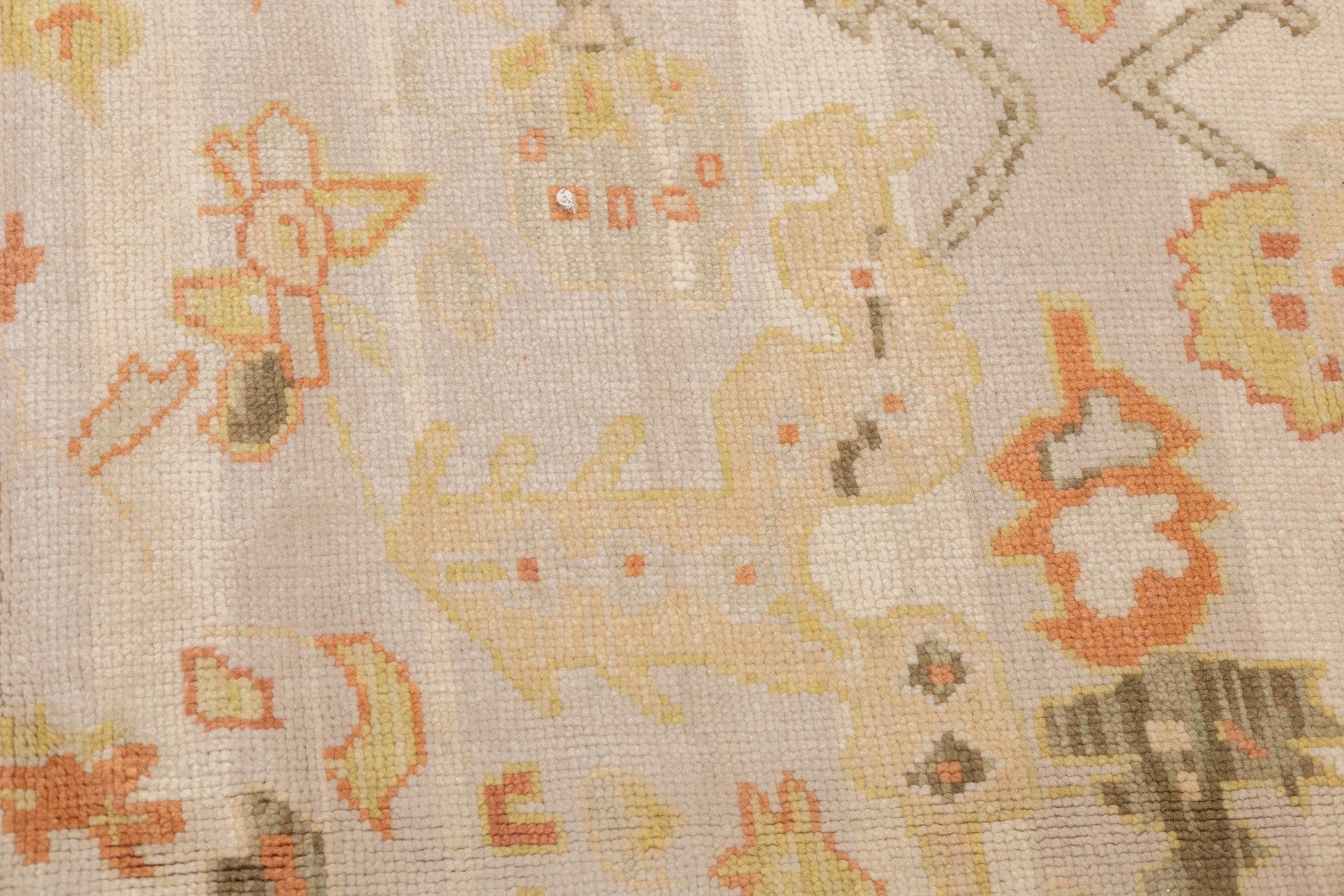 Turkish Oushak Rug 8'0