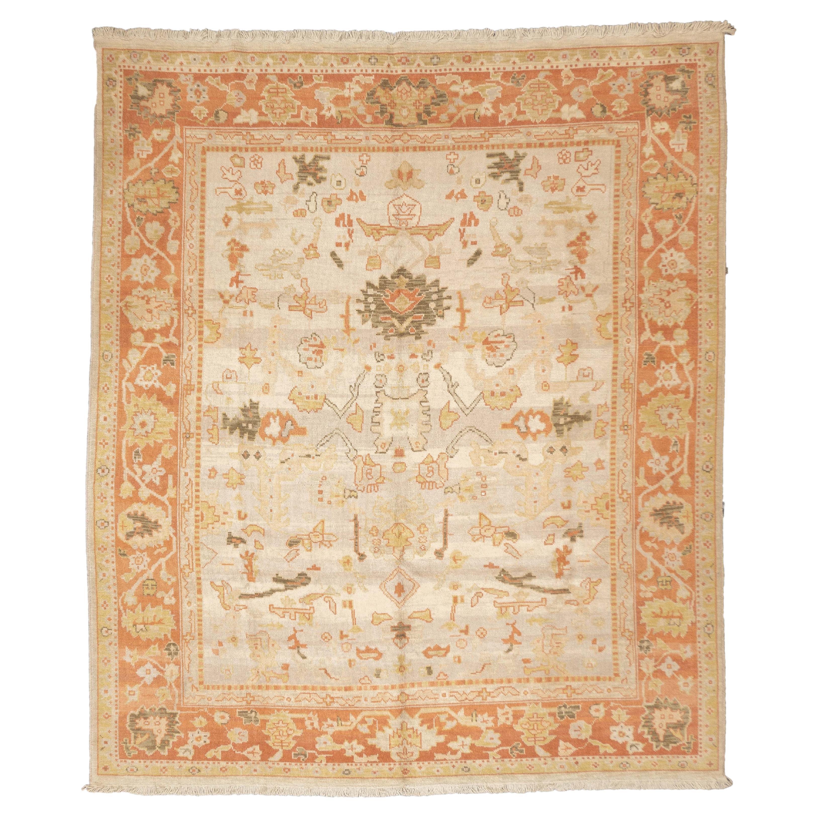 Turkish Oushak Rug 8'0" x 10'0"