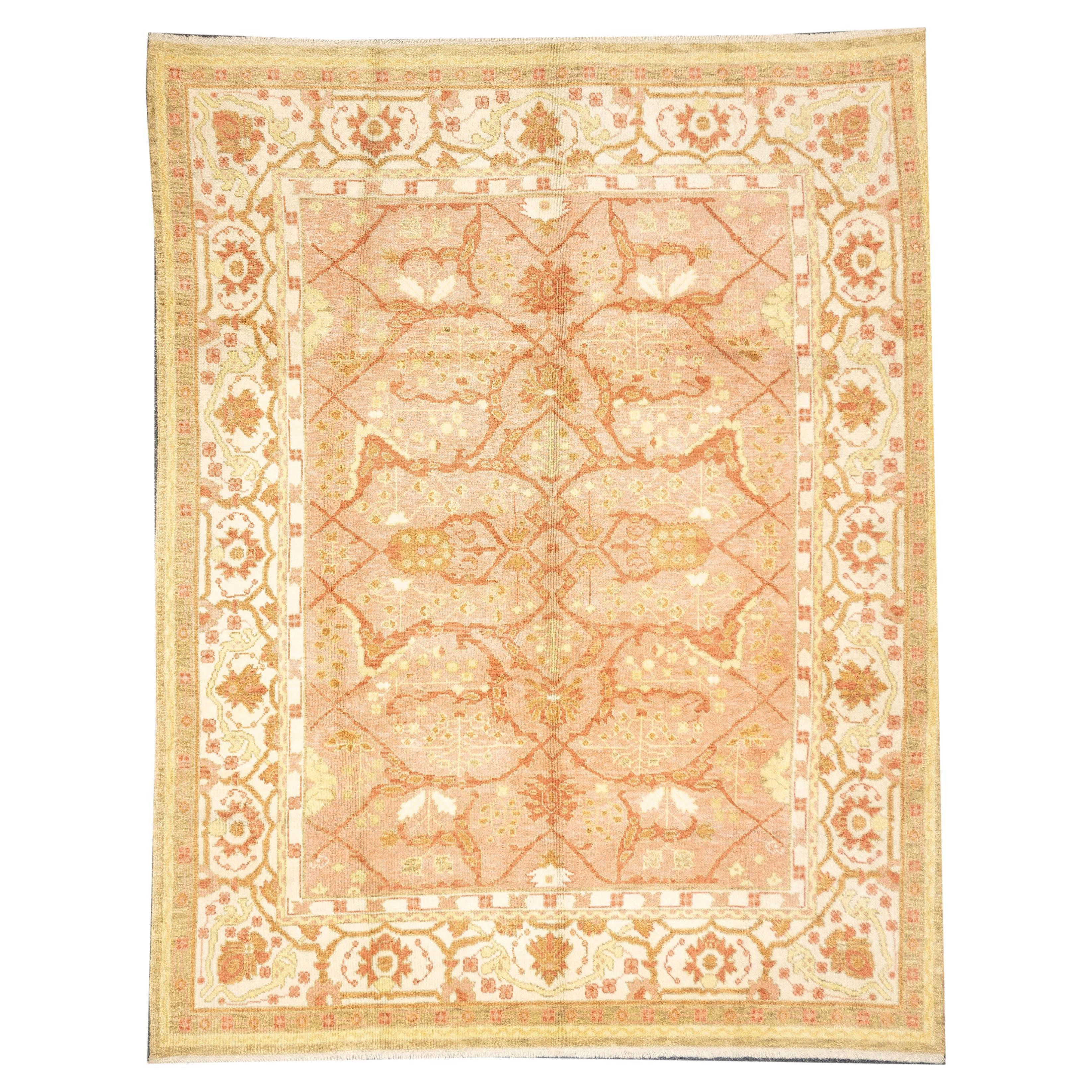 Turkish Oushak Rug 8'0" x 10'0" For Sale