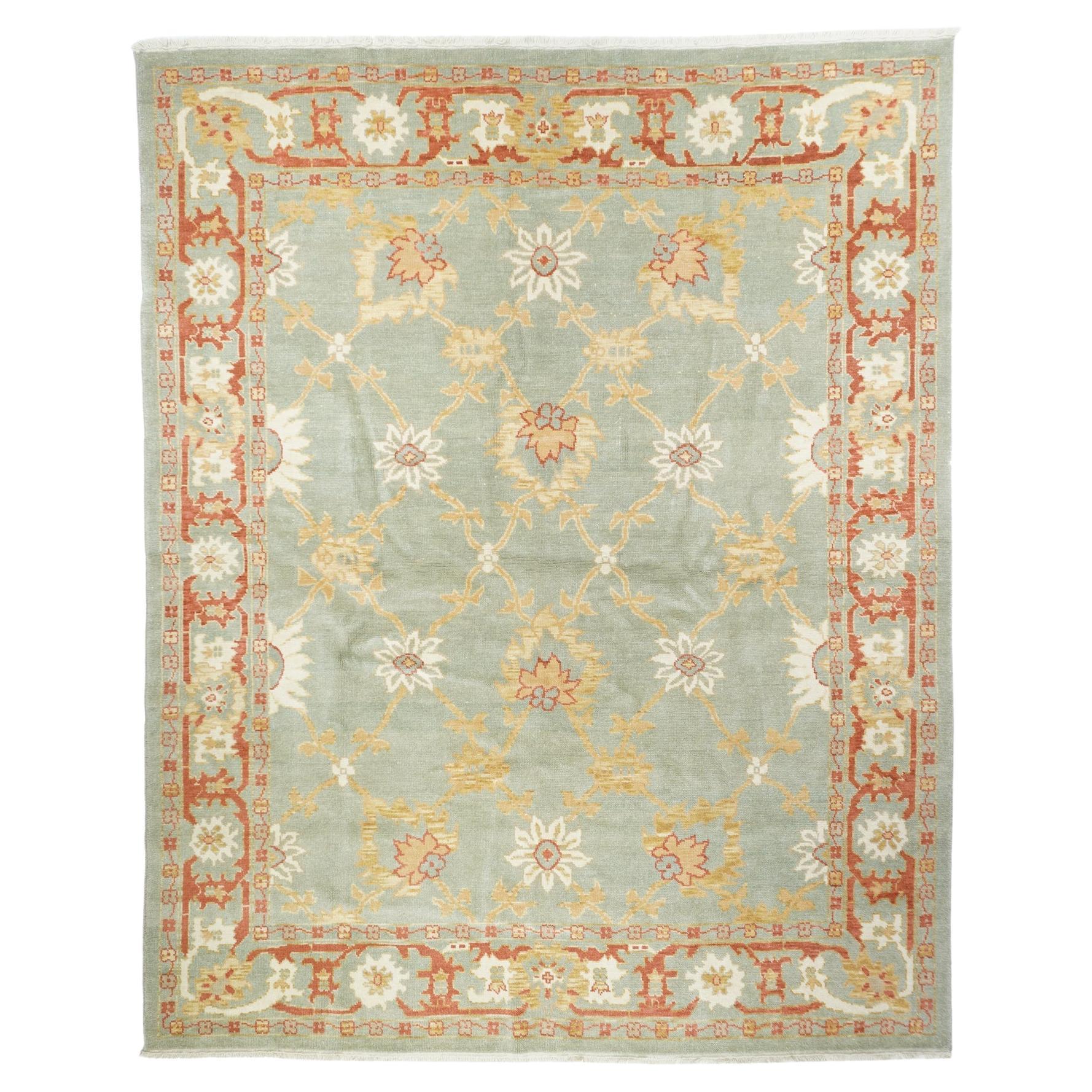 Turkish Oushak Rug 8'0" x 10'0"