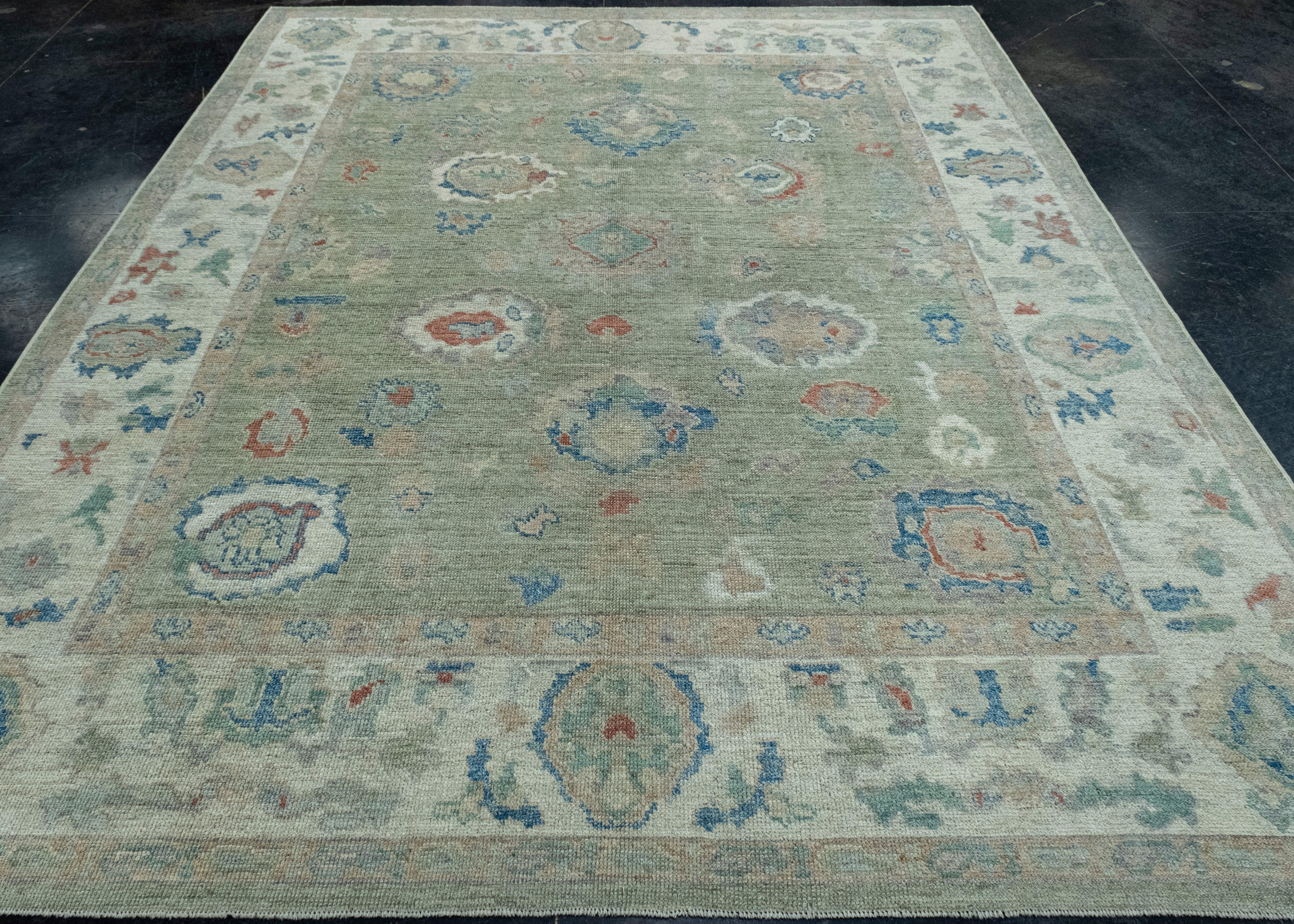 Turkish Oushak Rug 8'1