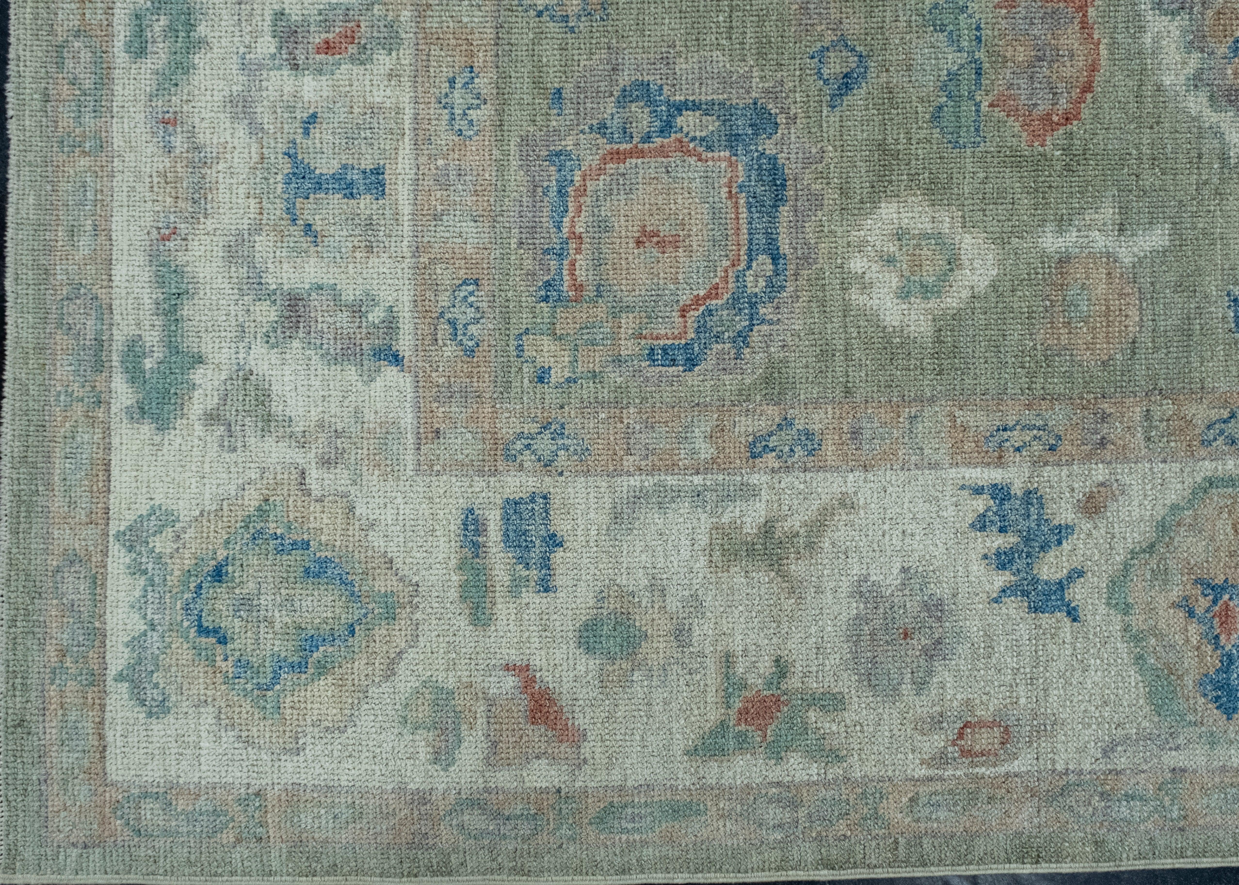 Turkish Oushak Rug 8'1