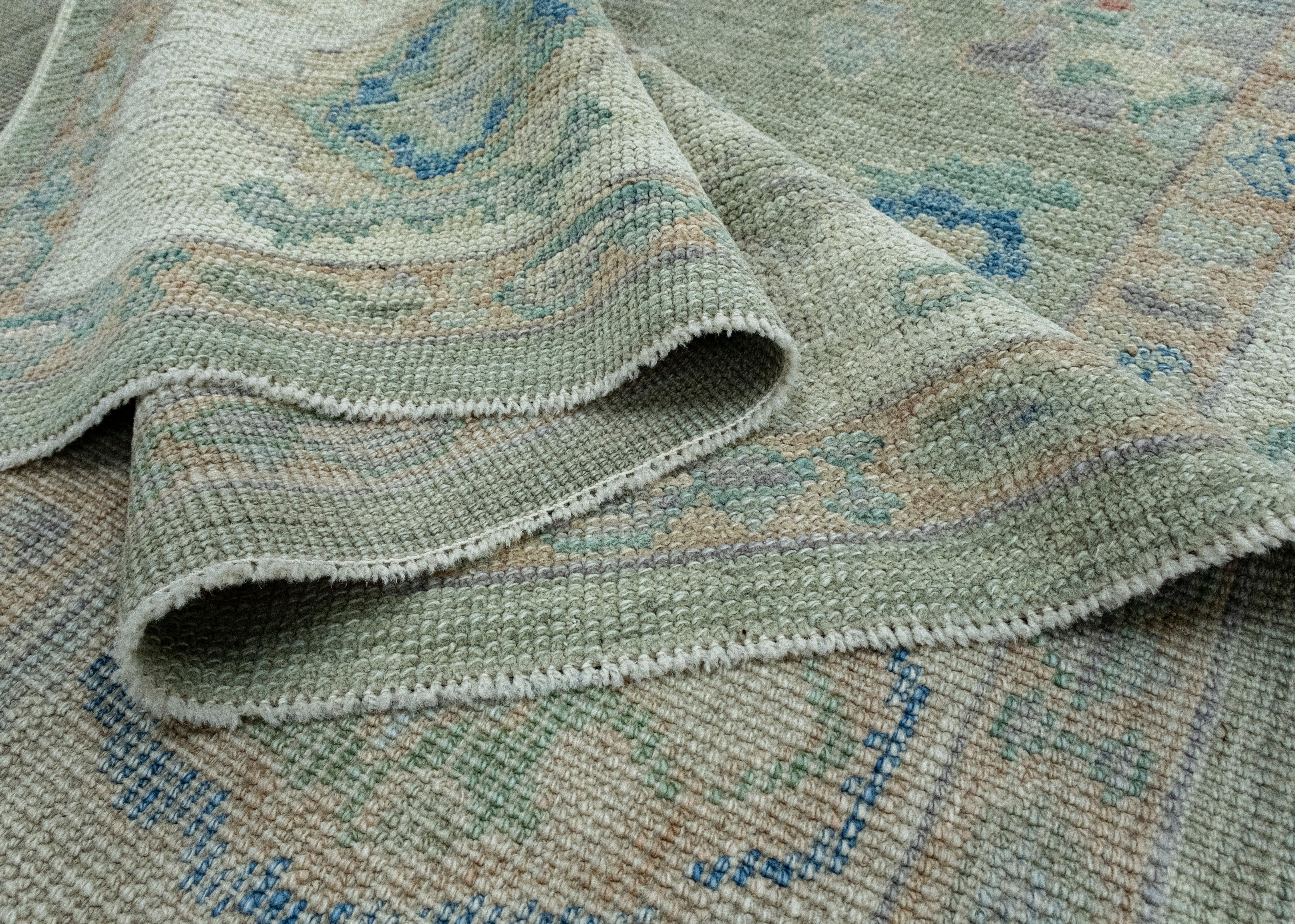 Turkish Oushak Rug 8'1