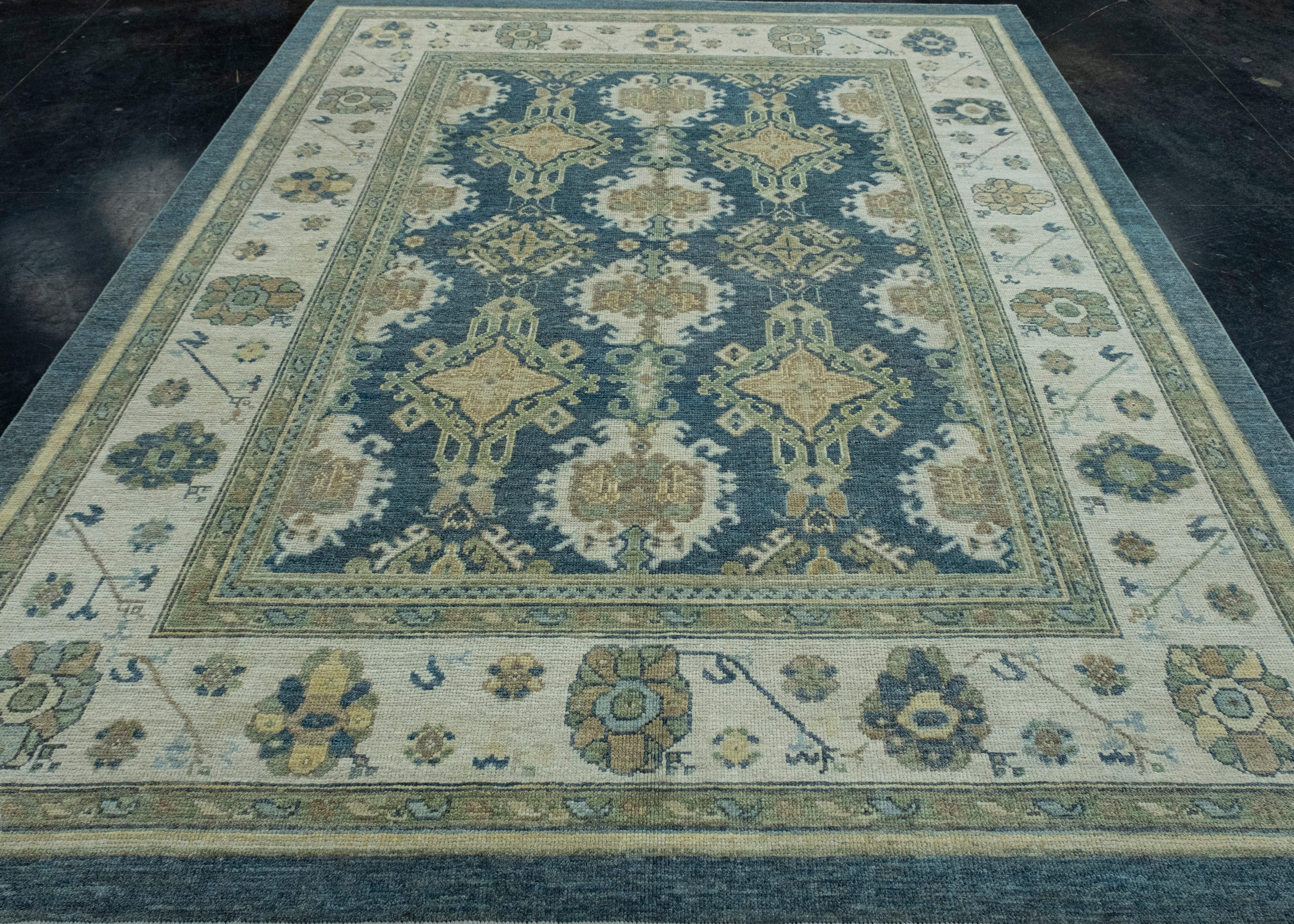 Turkish Oushak Rug 8'1