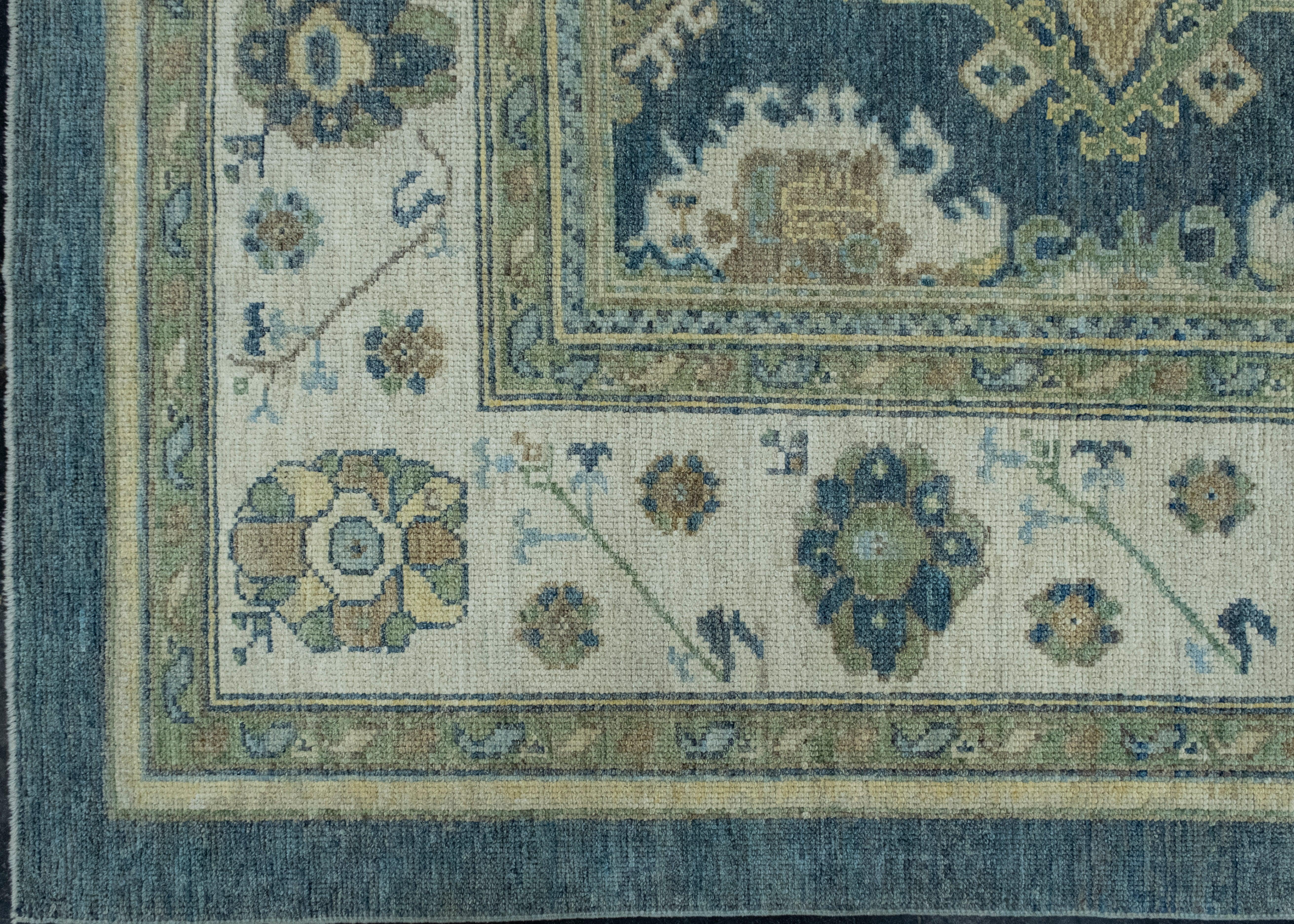 Turkish Oushak Rug 8'1