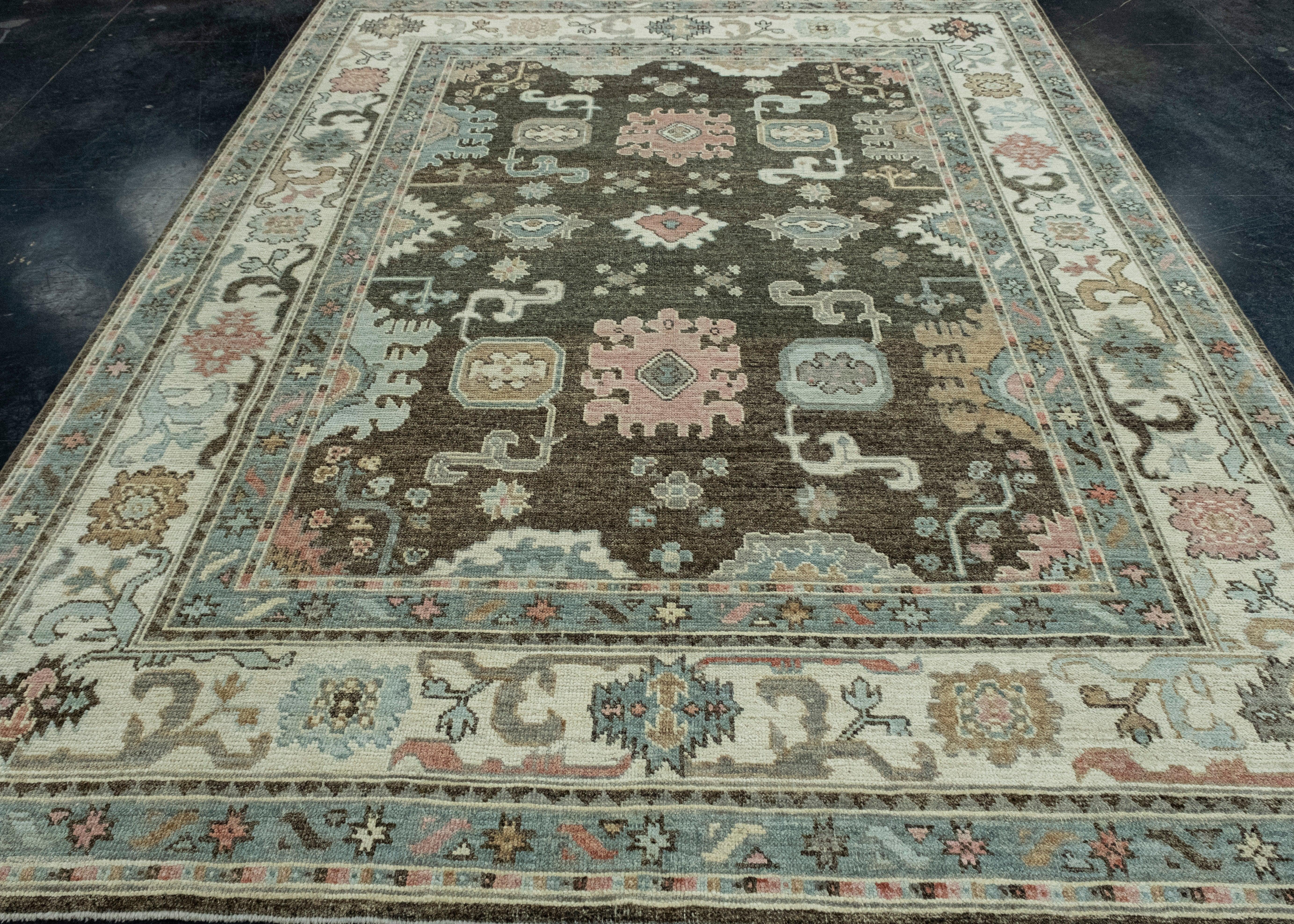 Turkish Oushak Rug 8'1