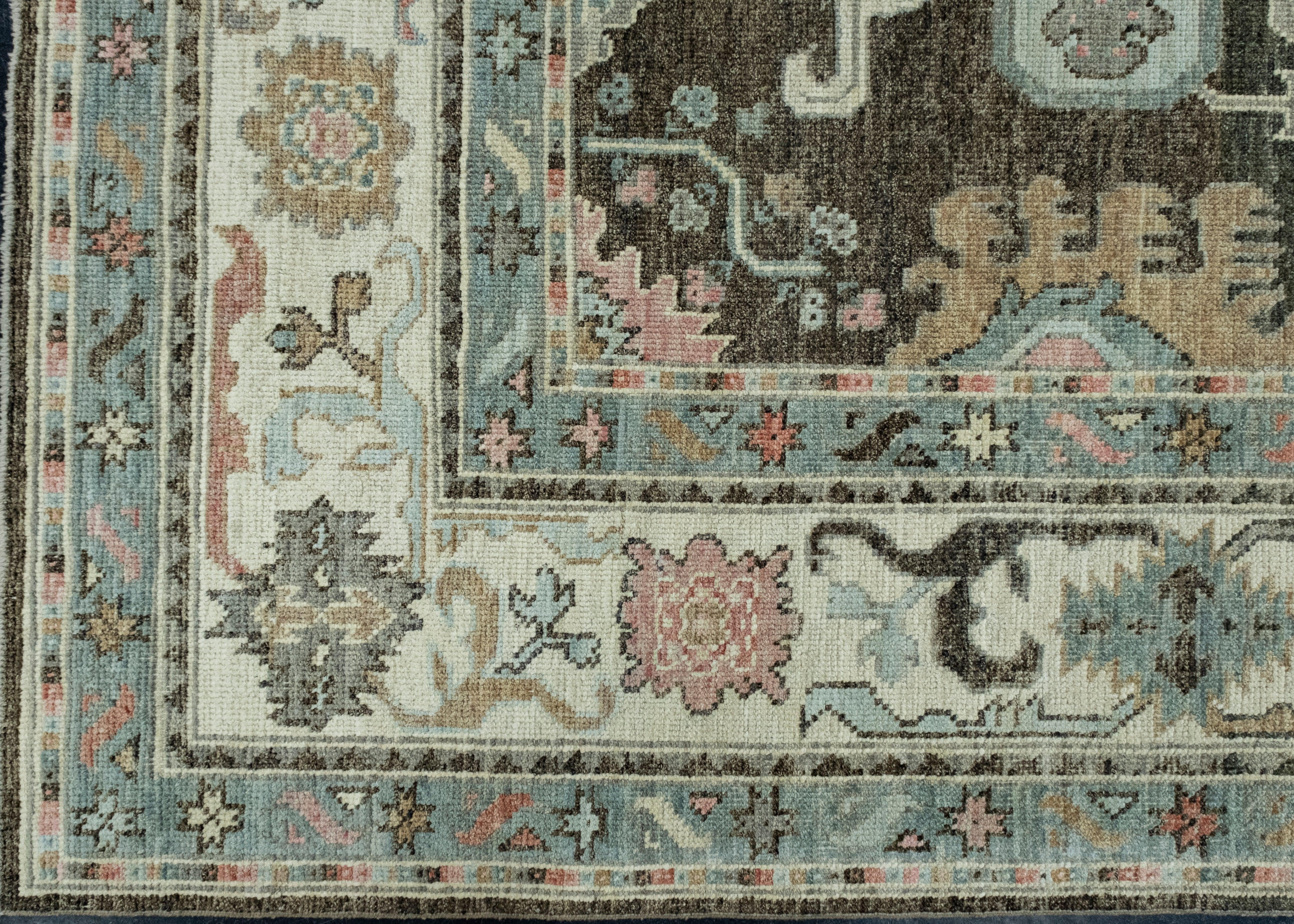 Turkish Oushak Rug 8'1