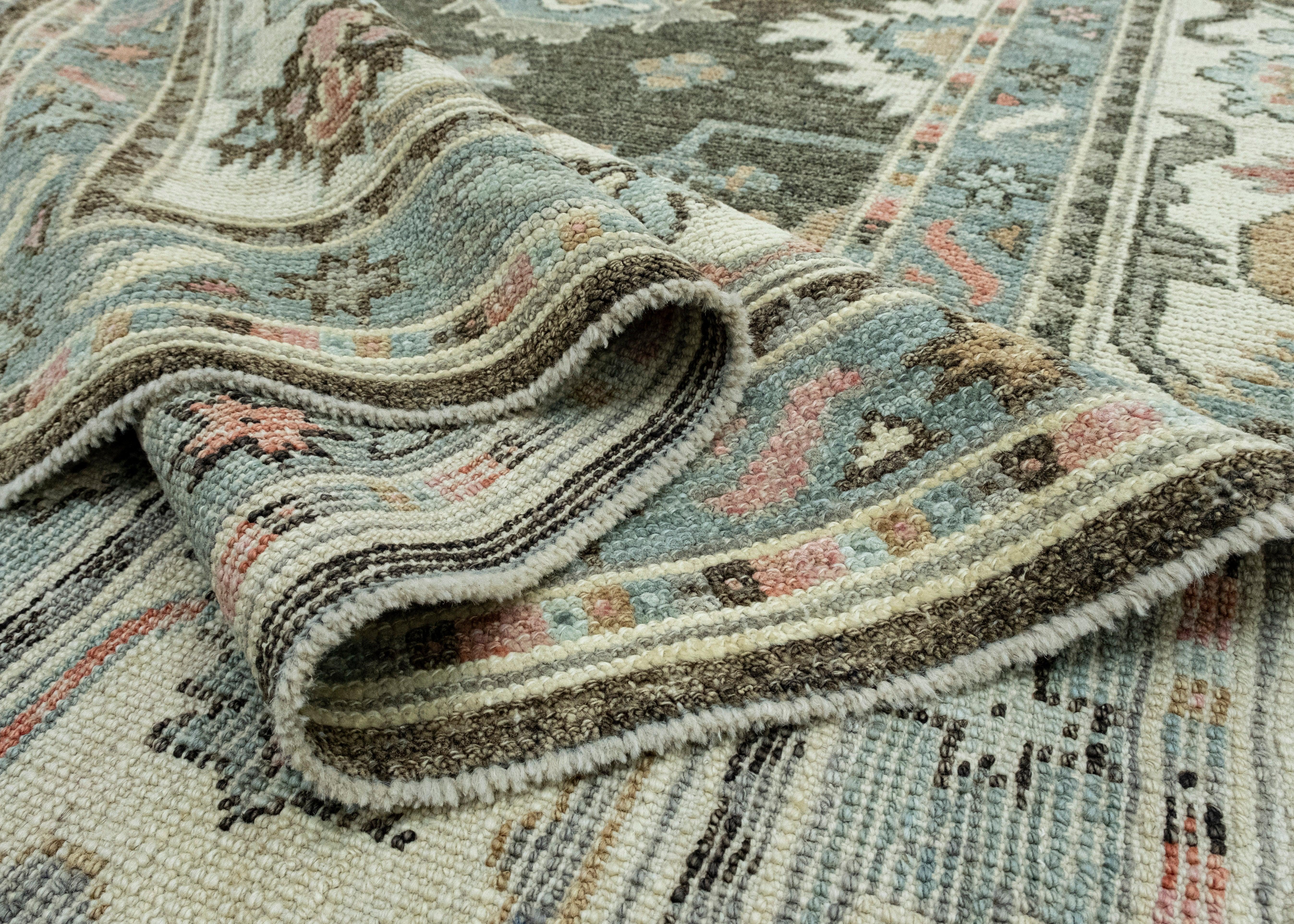 Turkish Oushak Rug 8'1