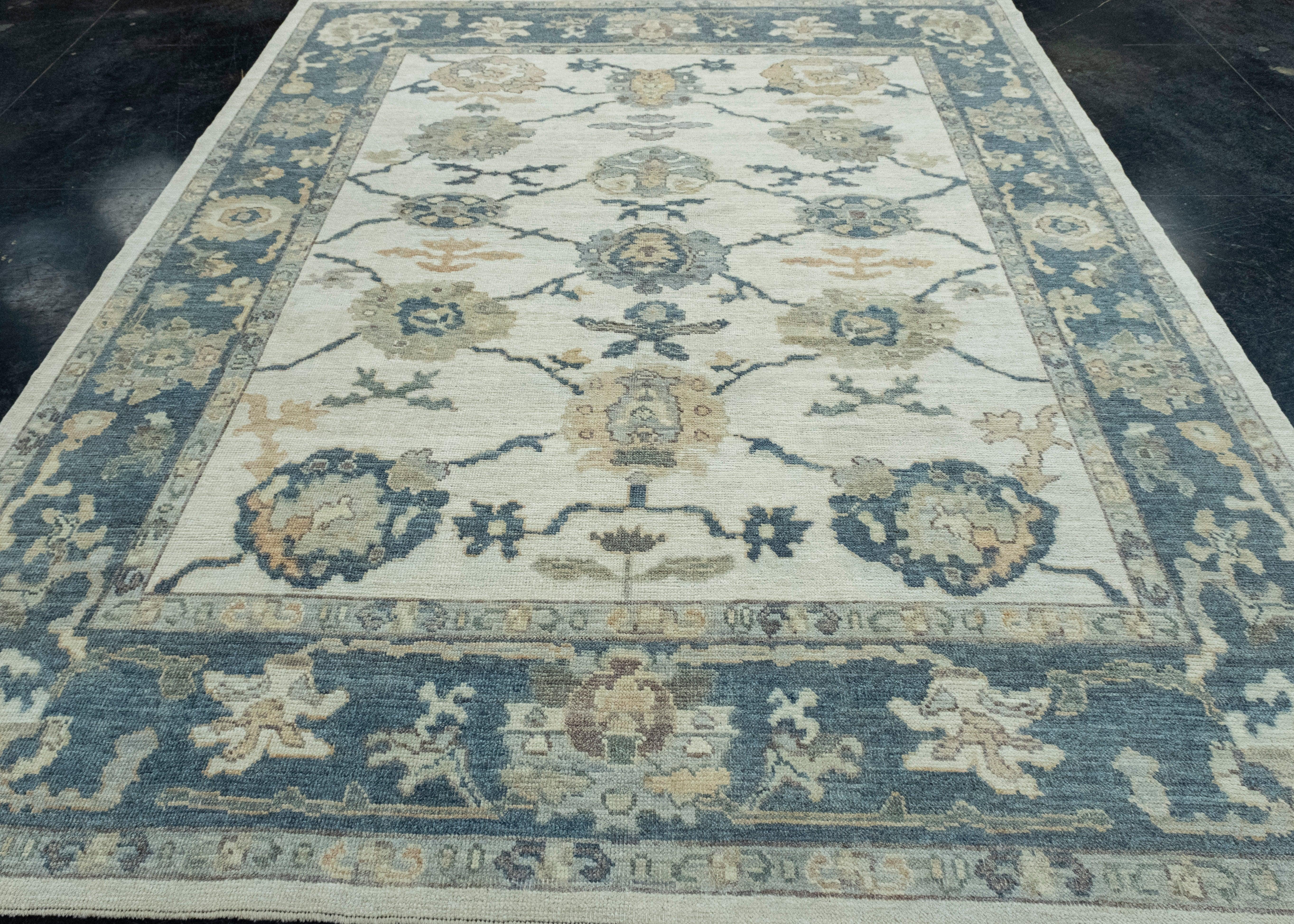 Turkish Oushak Rug 8'1