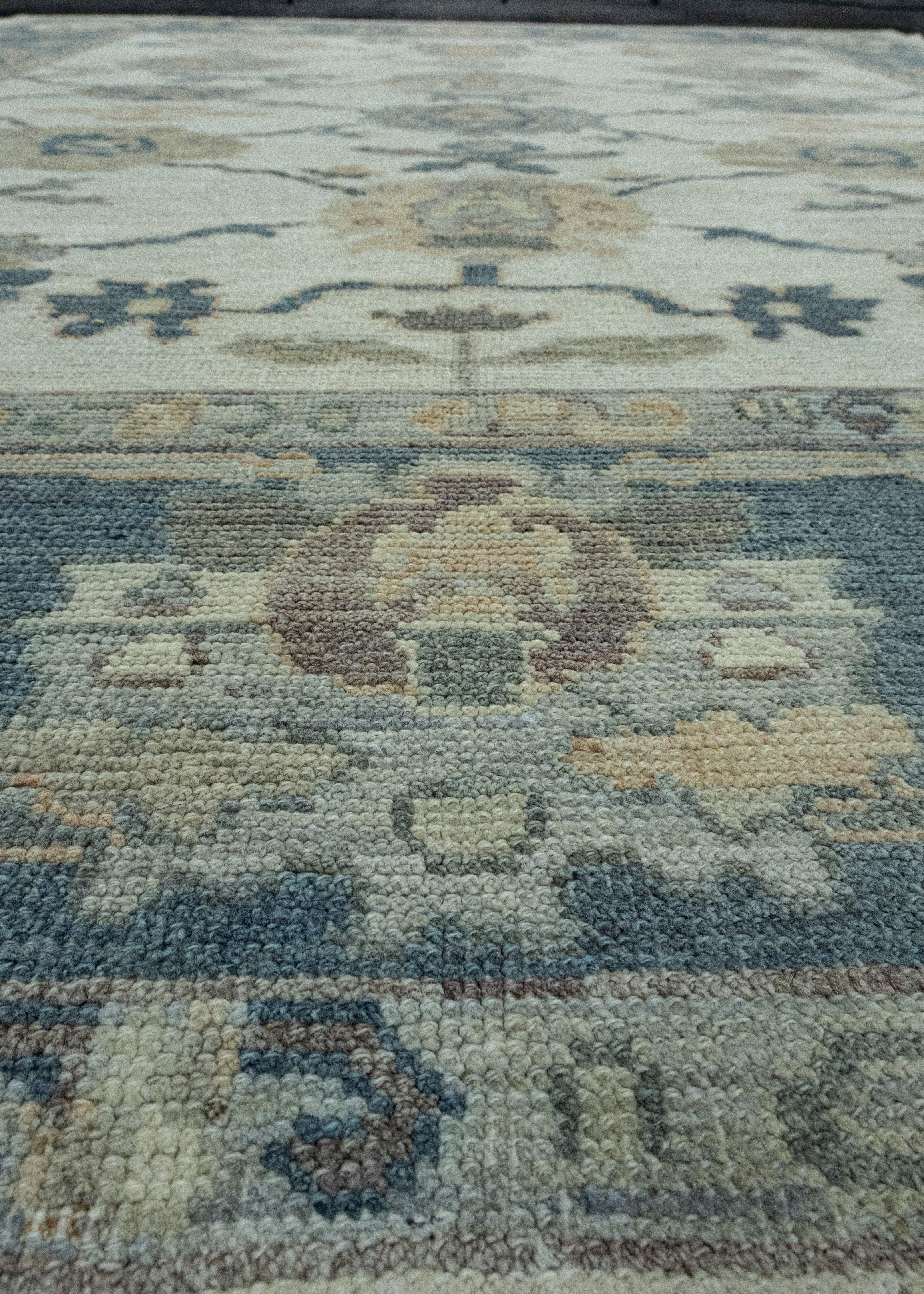Contemporary Turkish Oushak Rug 8'1