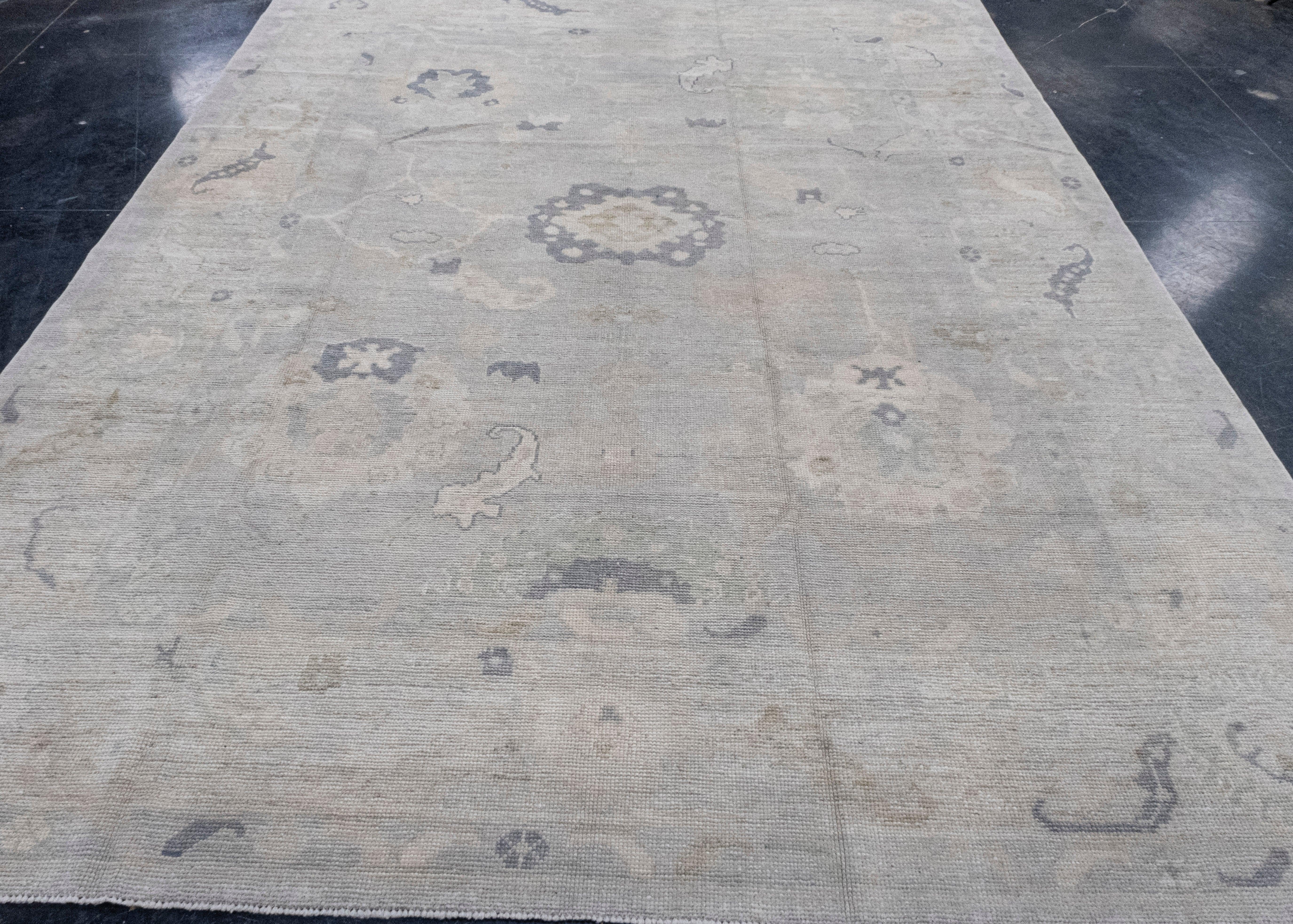 Alfombra turca Oushak 8'1