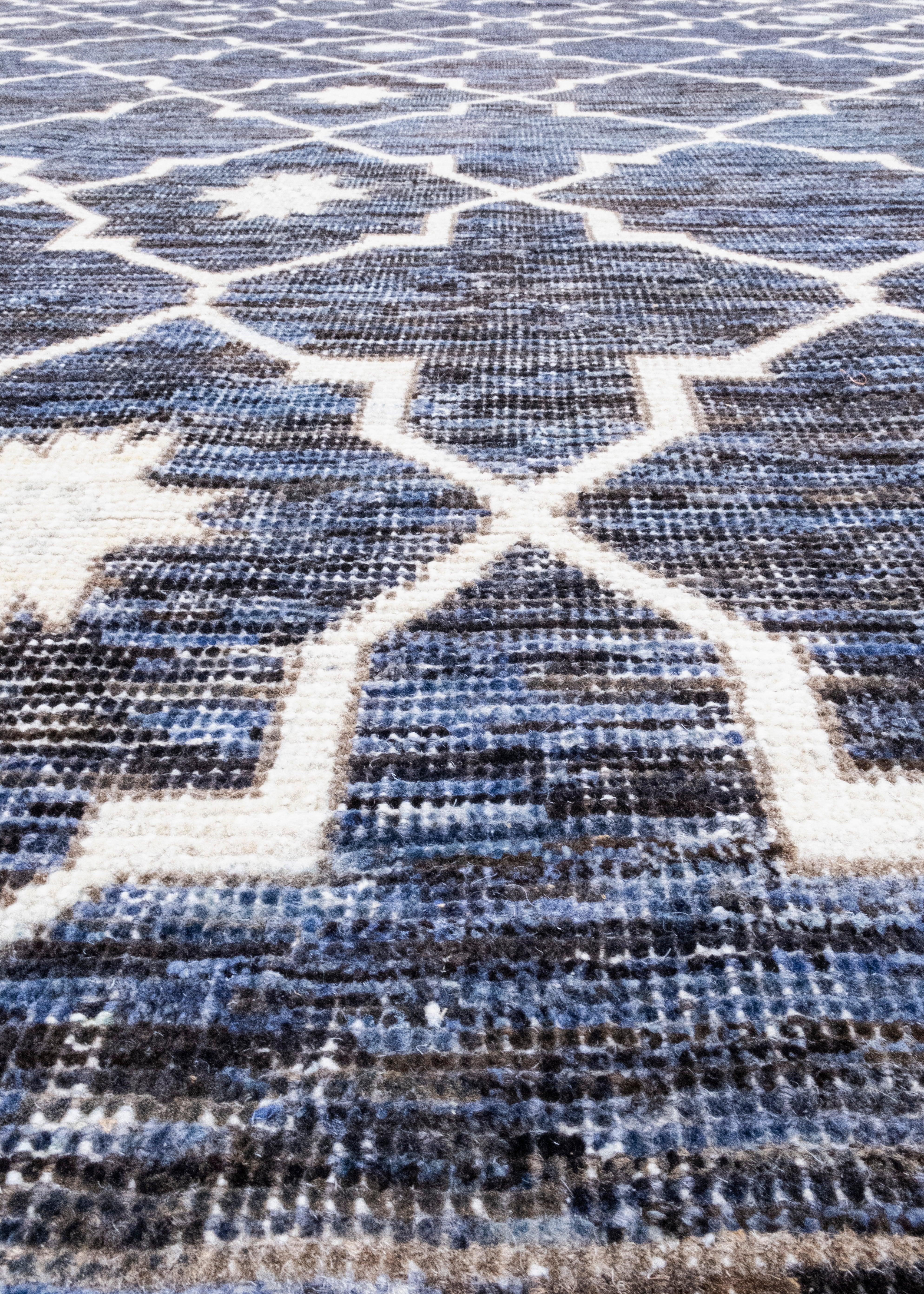 Contemporary Turkish Oushak Rug 8'1