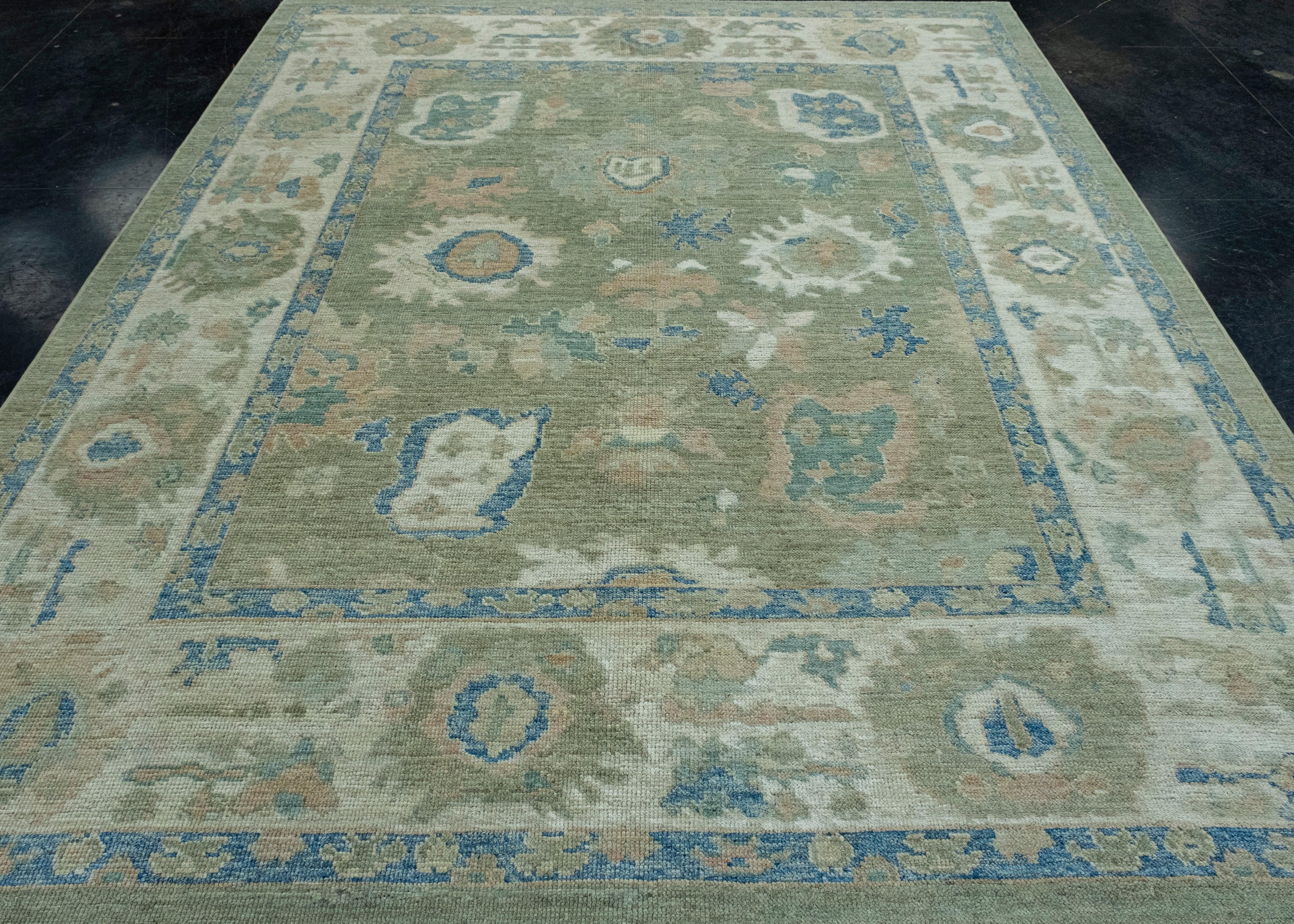 Turkish Oushak Rug 8'1