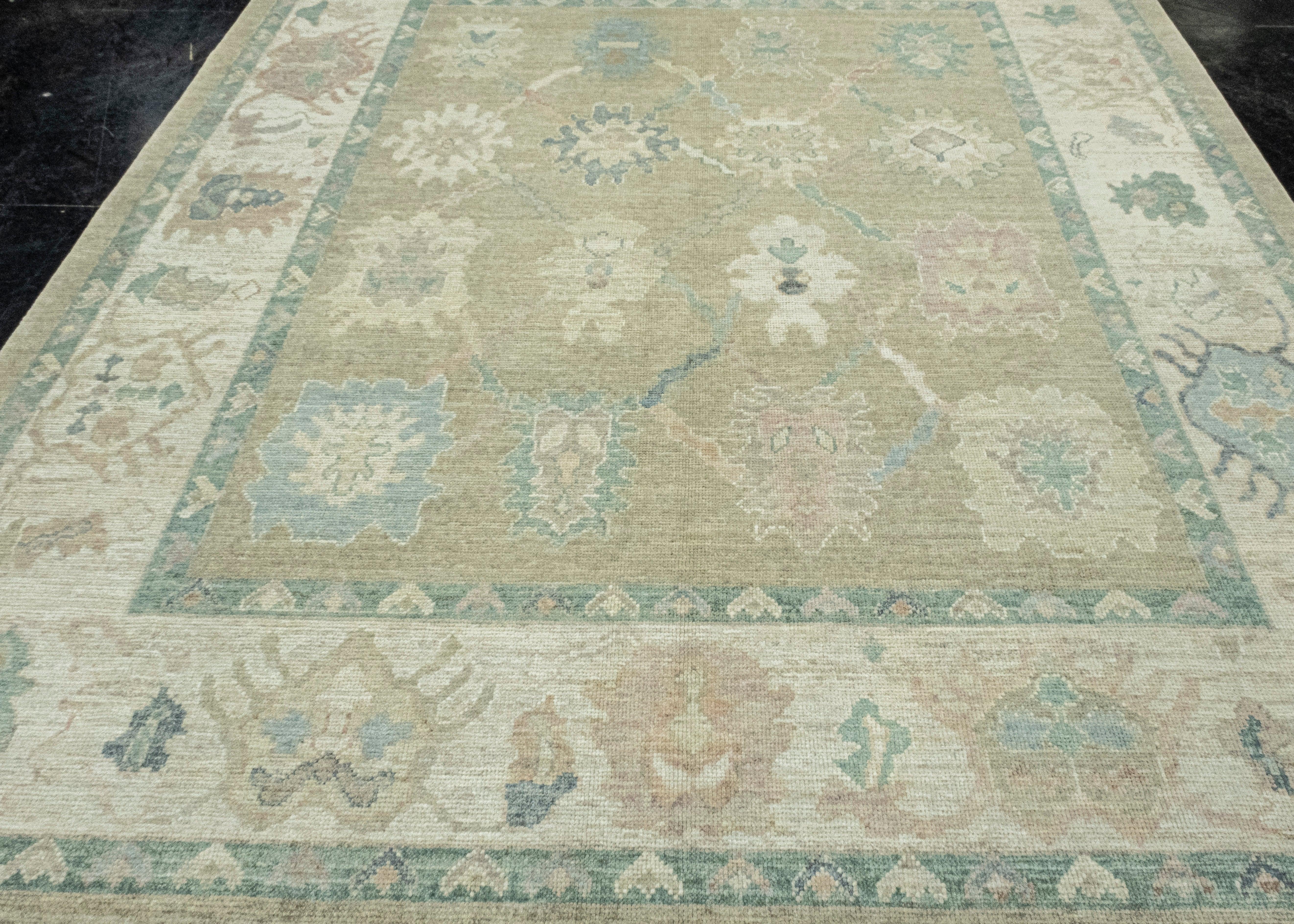 Turkish Oushak Rug 8'1