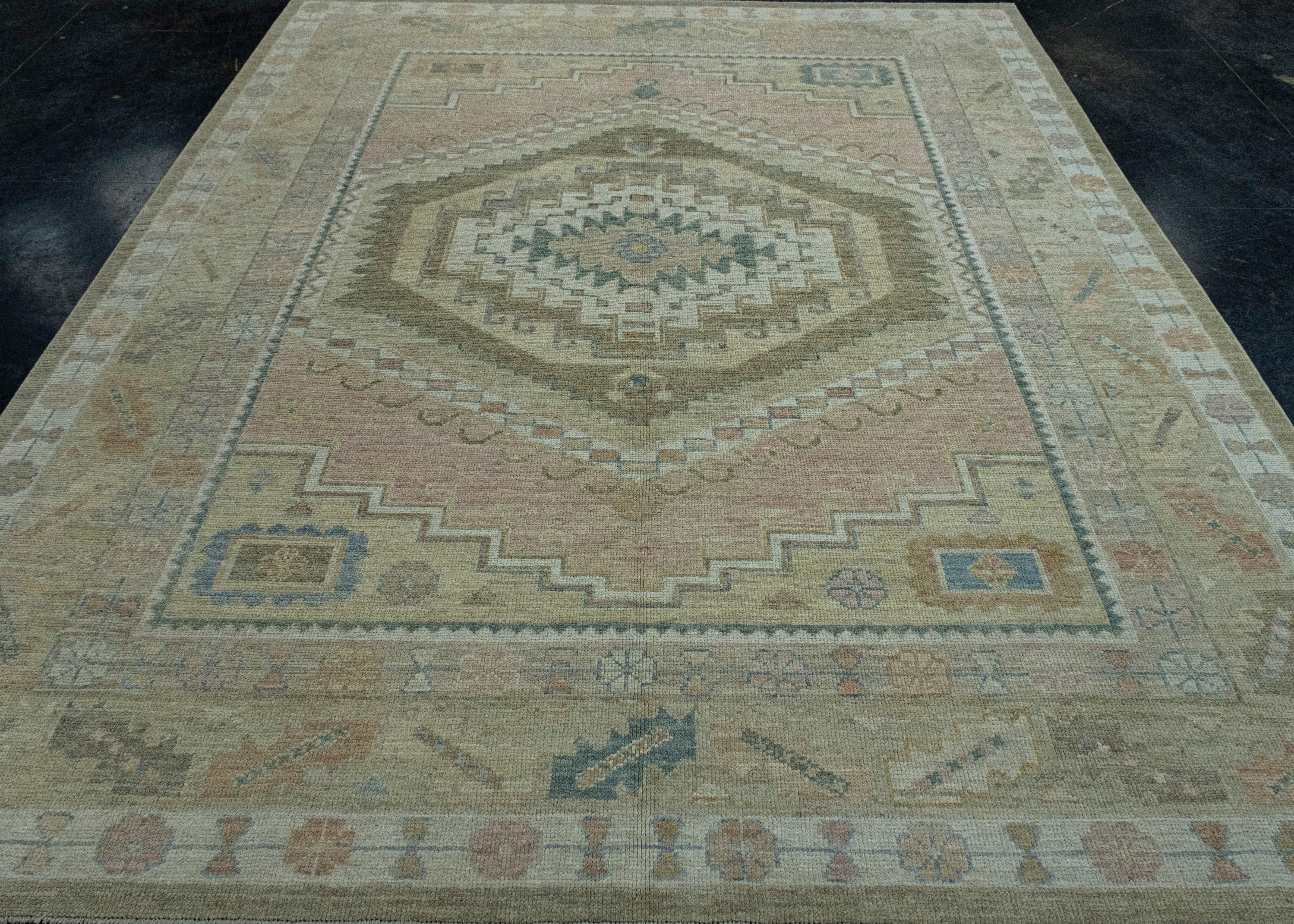 Turkish Oushak Rug 8'1