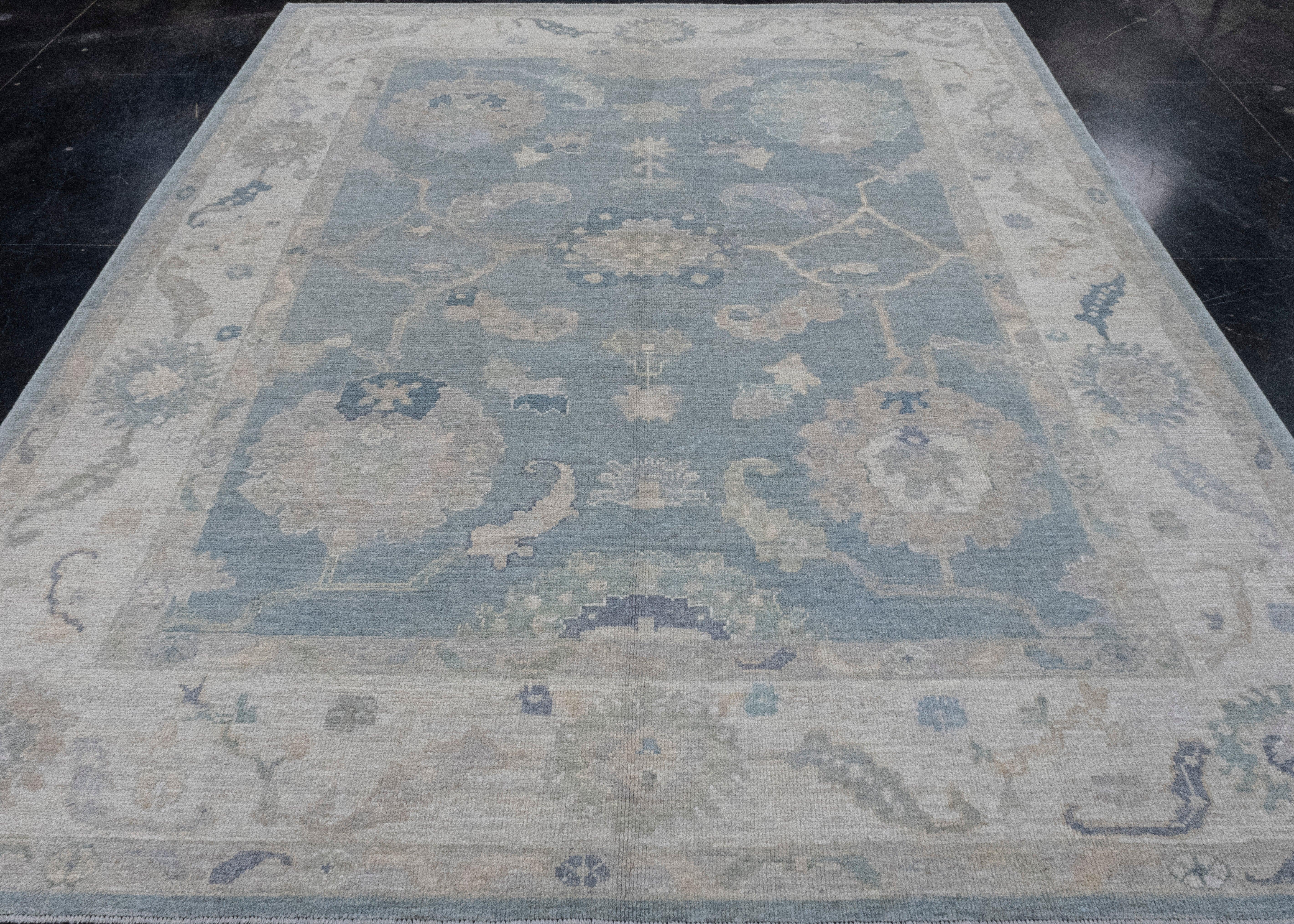 Turkish Oushak Rug 8'1