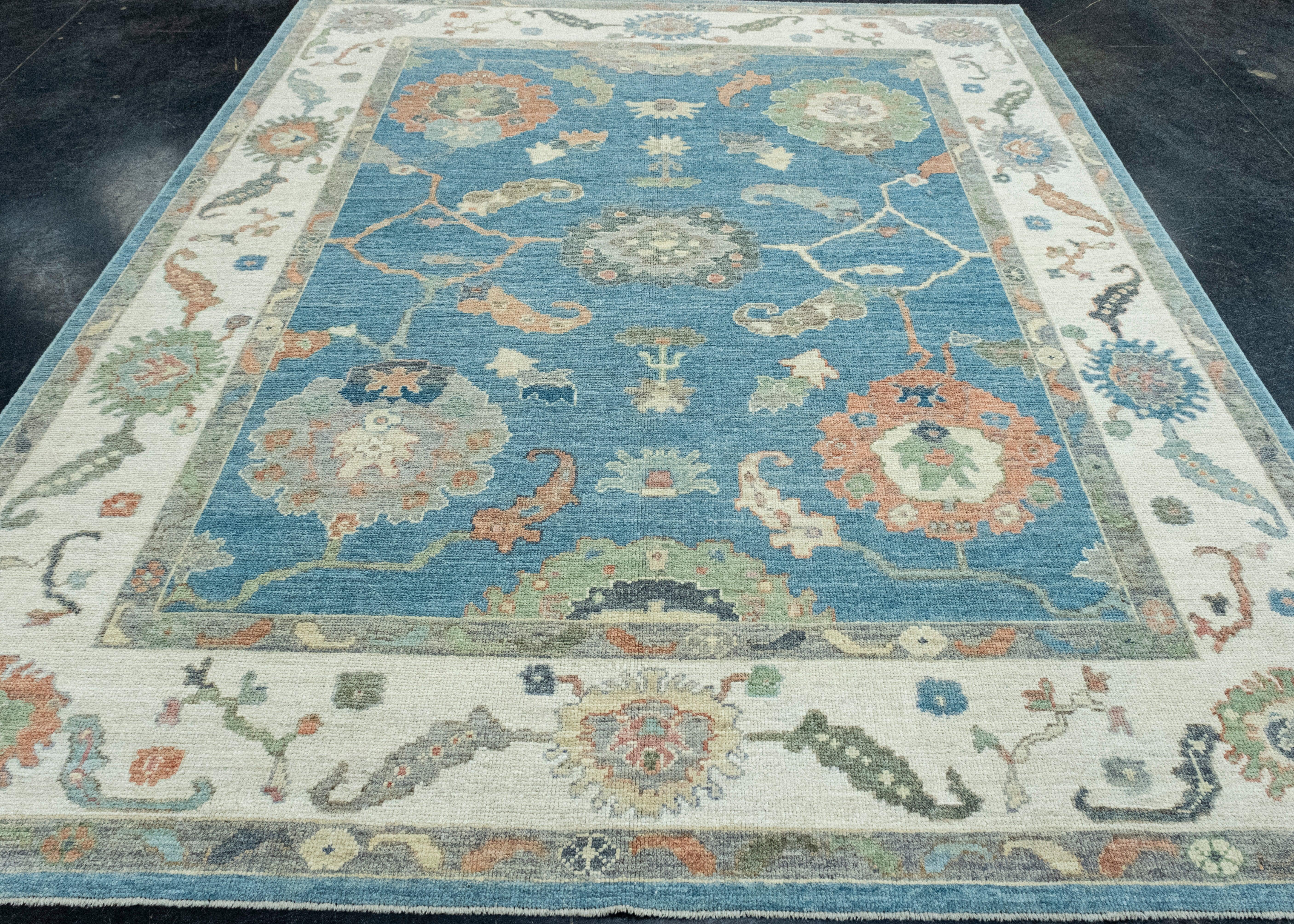 Turkish Oushak Rug 8'1