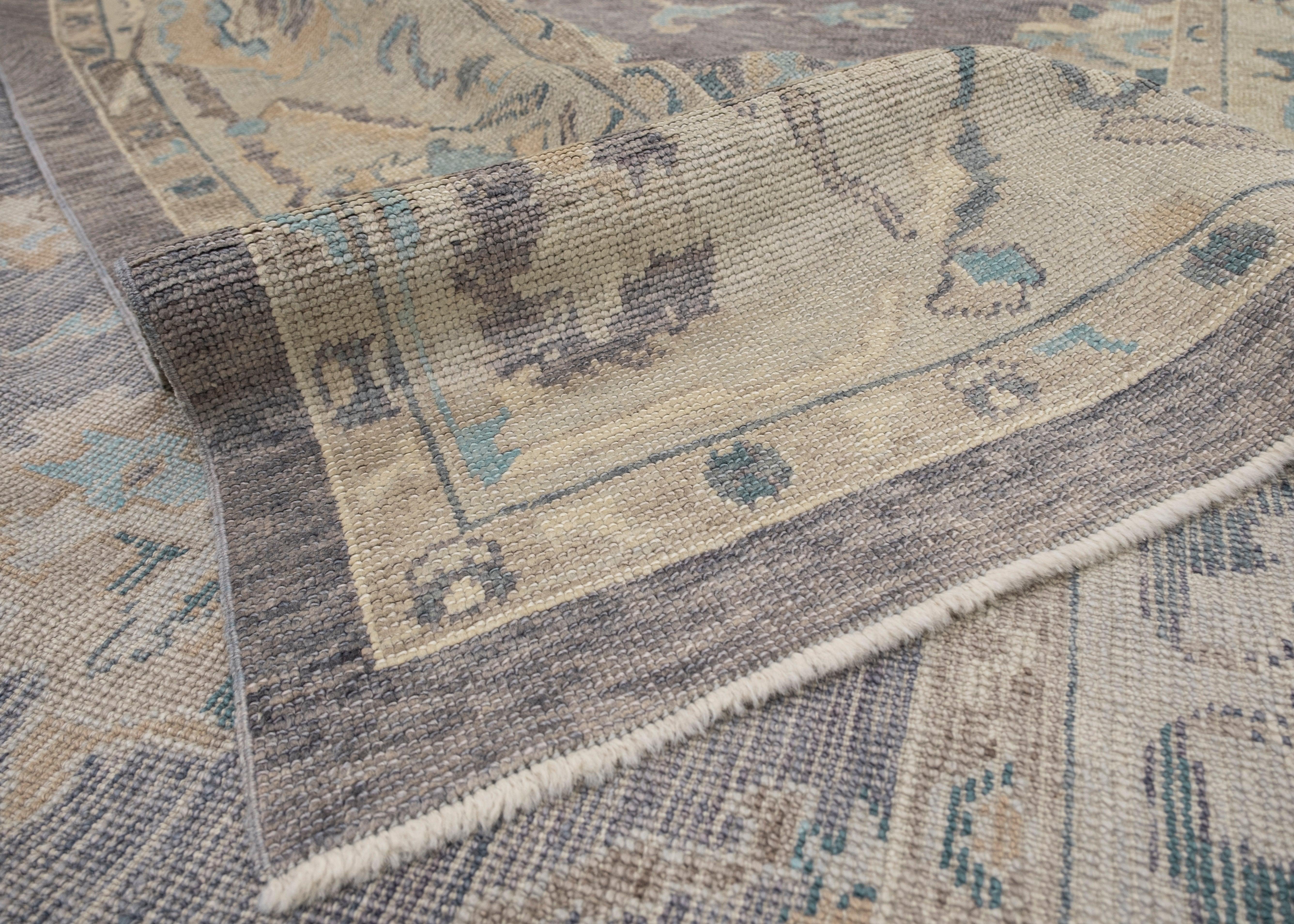Contemporary Turkish Oushak Rug 8'10