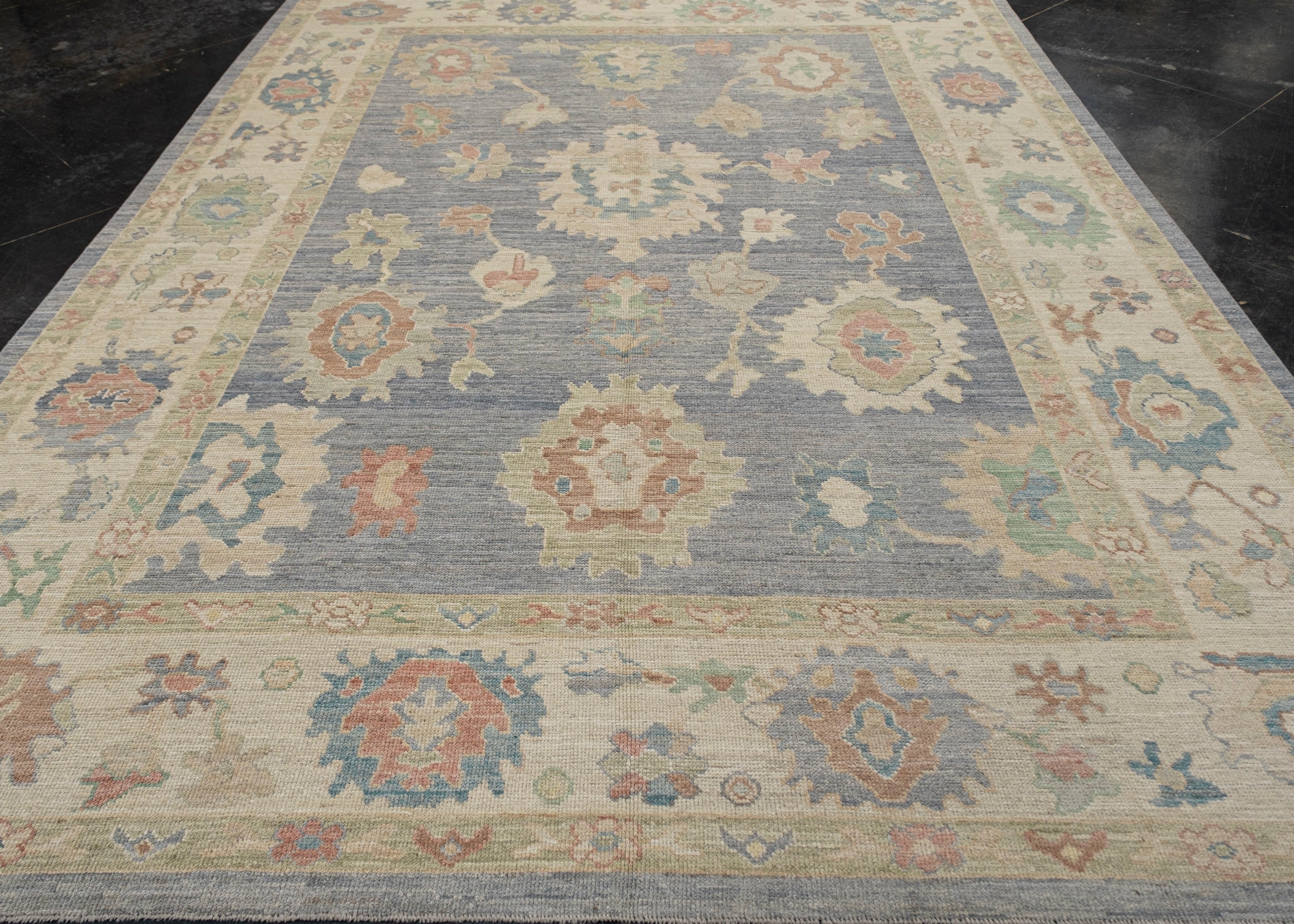 Turkish Oushak Rug 8'10