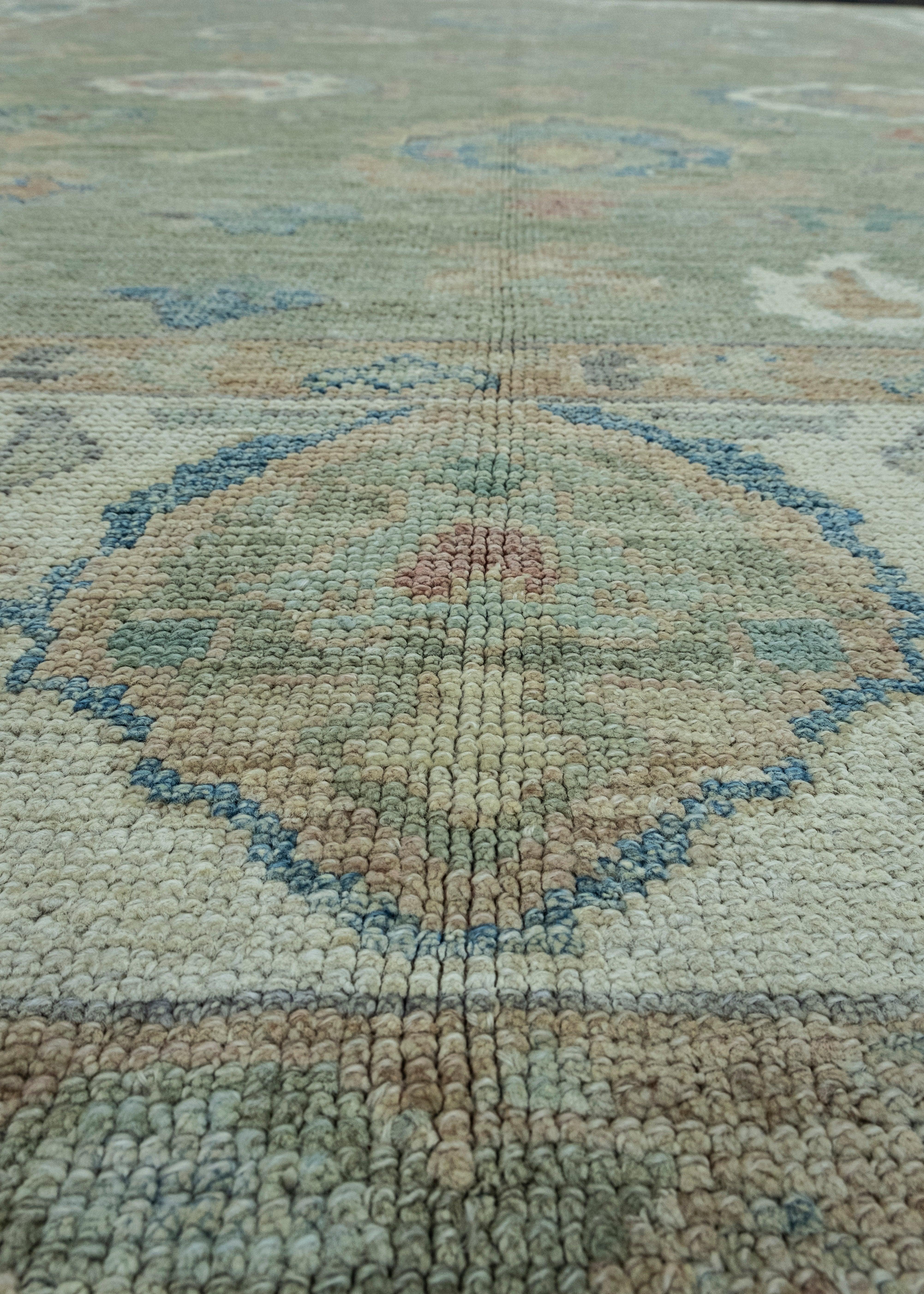 Contemporary Turkish Oushak Rug 8'10