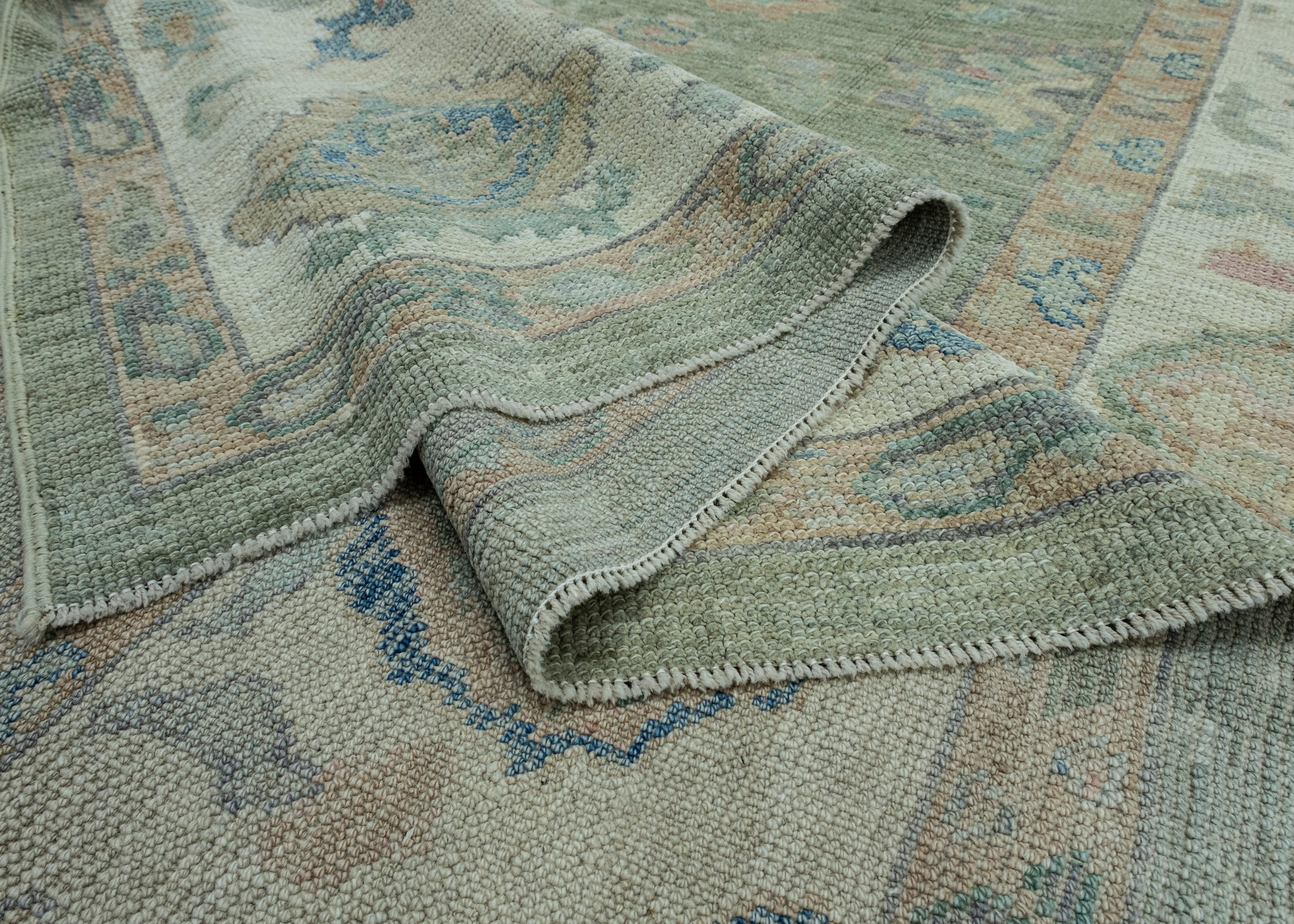 Turkish Oushak Rug 8'10