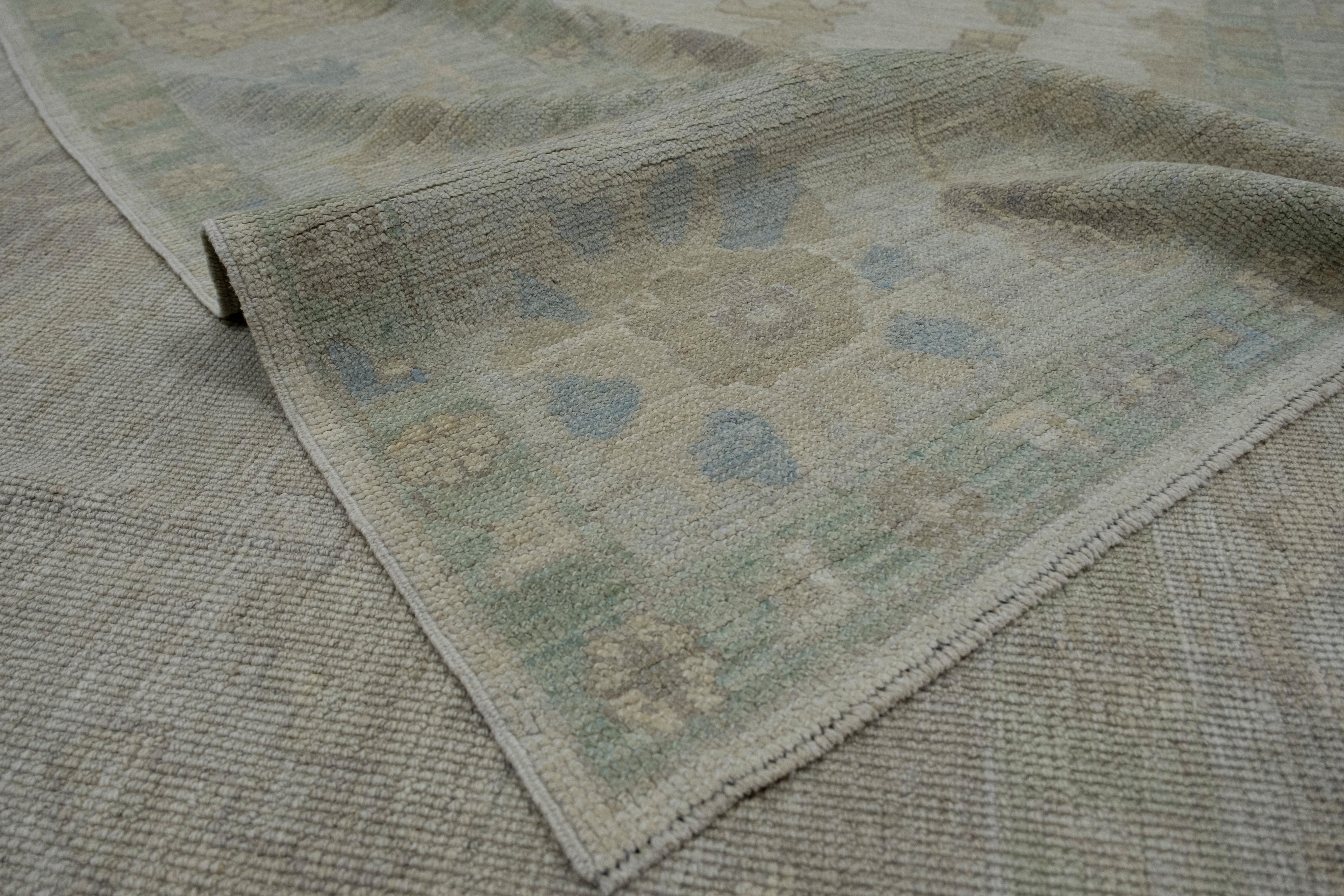 Turkish Oushak Rug 8'10