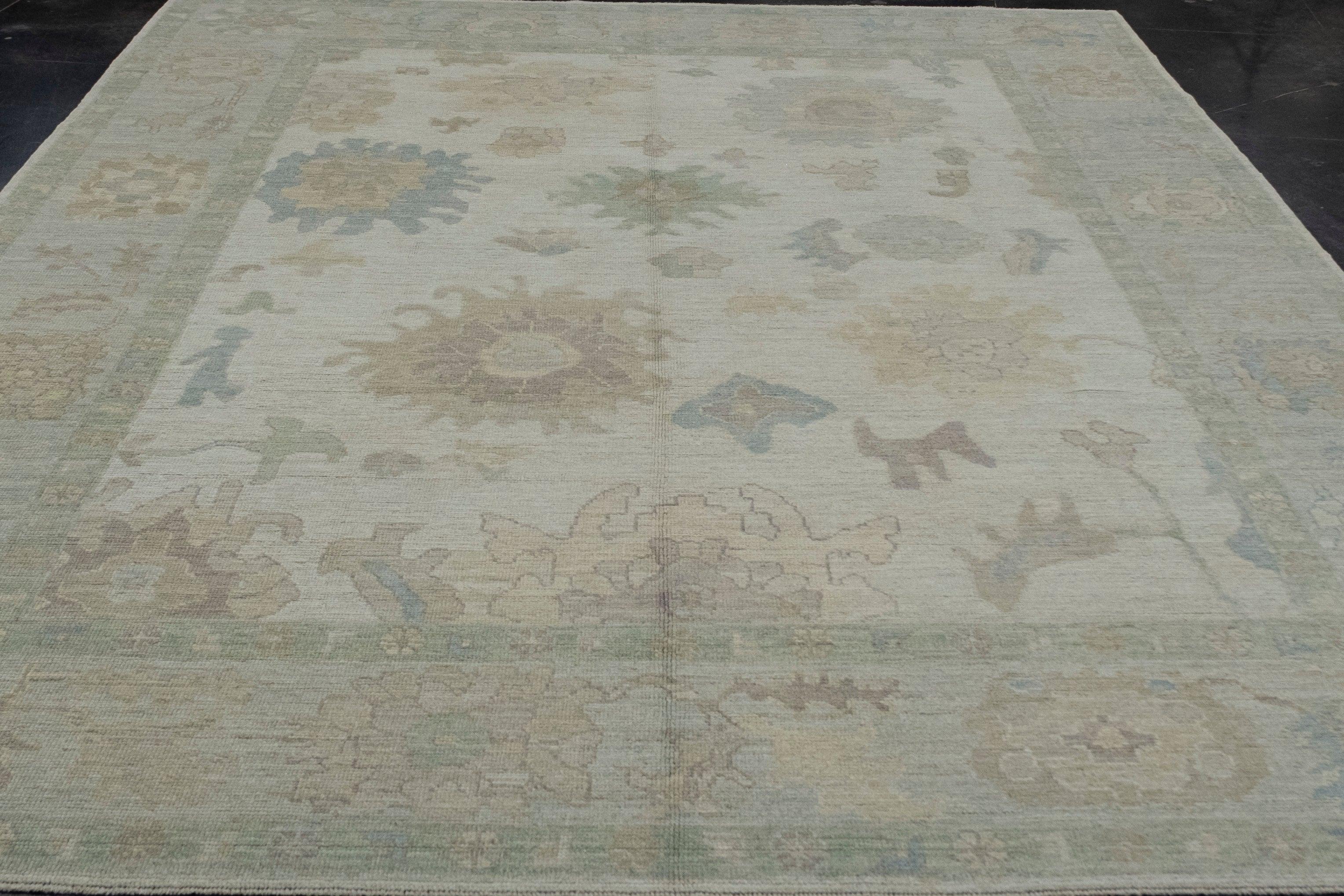 Turkish Oushak Rug 8'10
