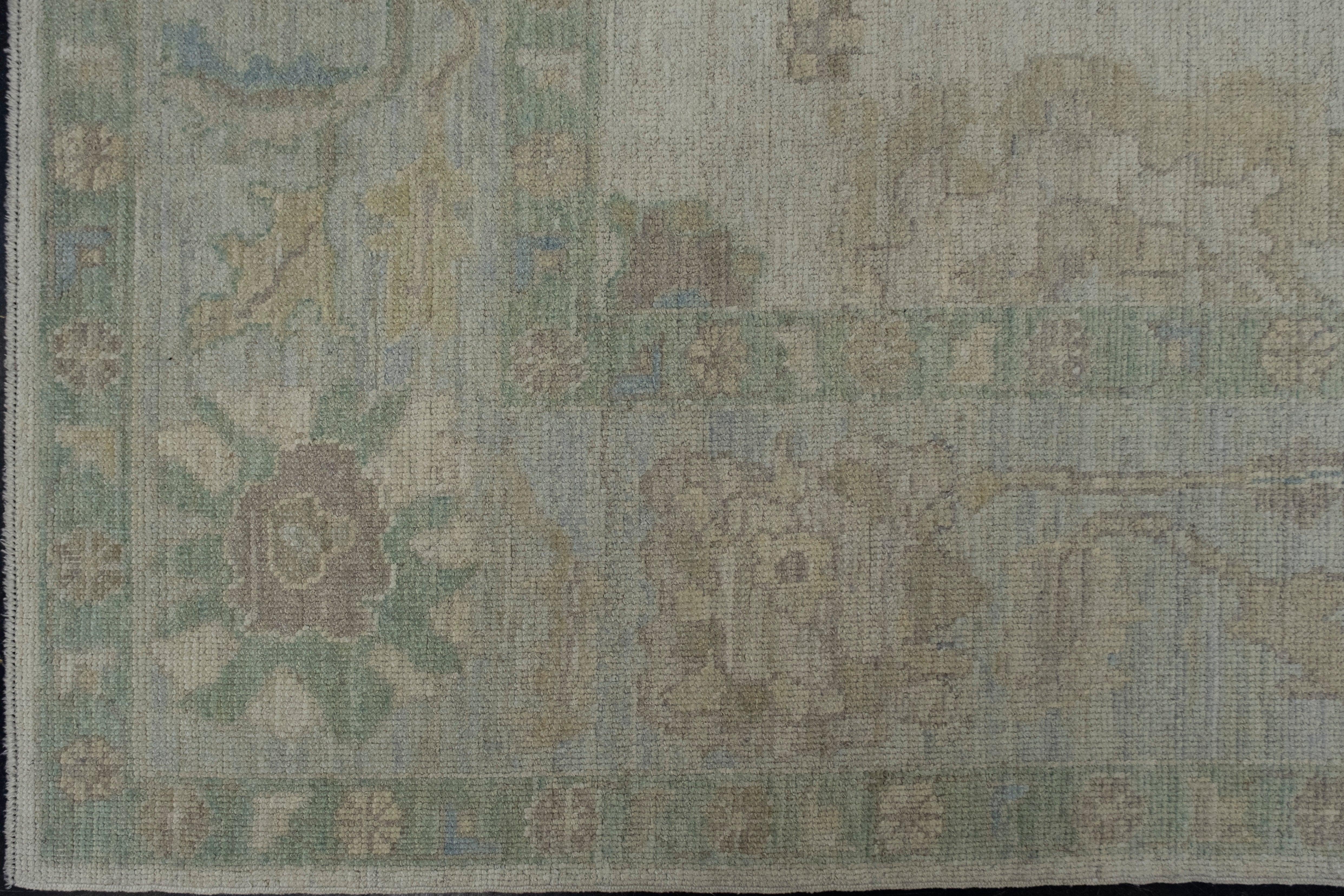 Turkish Oushak Rug 8'10