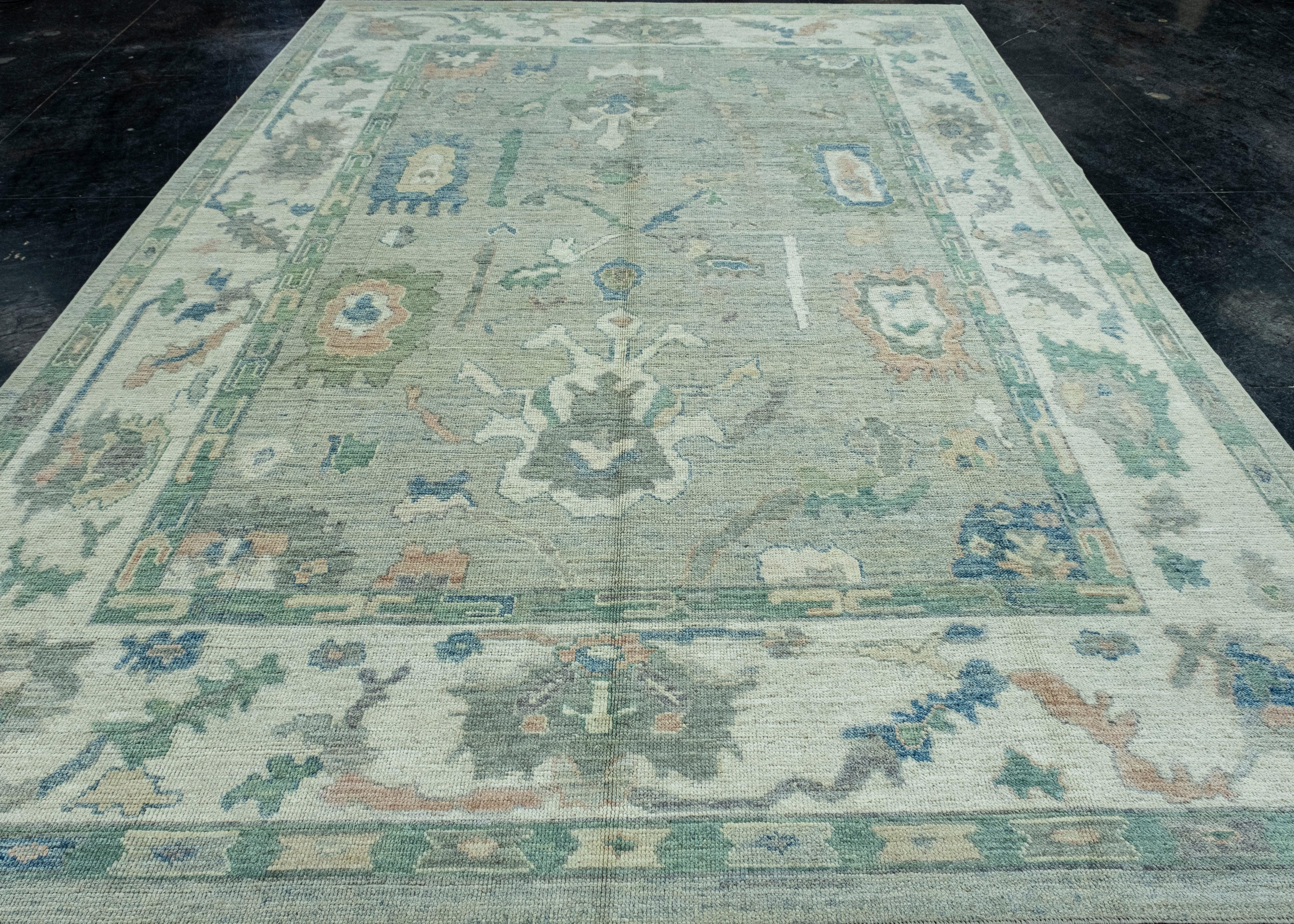 Turkish Oushak Rug 8'10