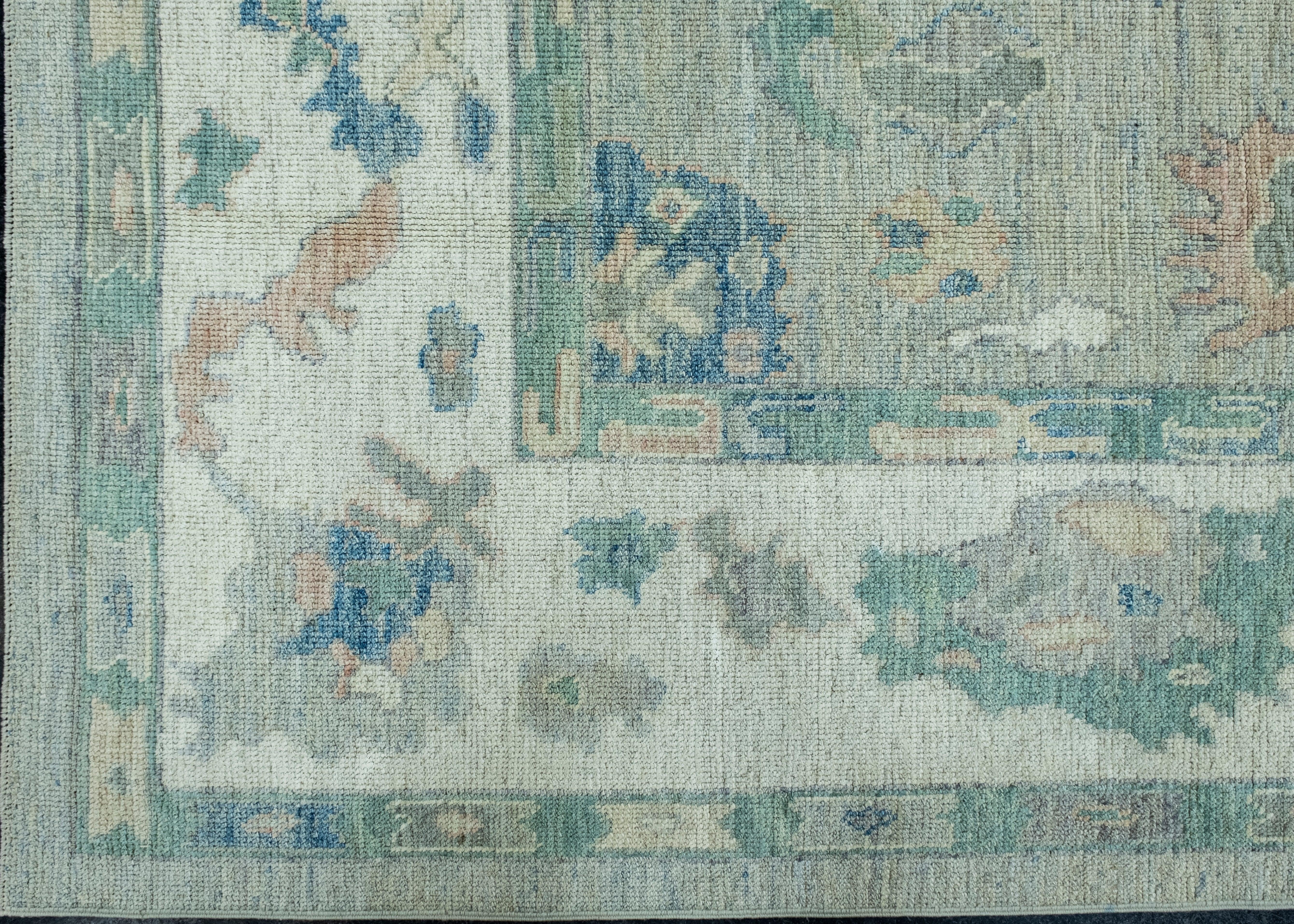 Turkish Oushak Rug 8'10