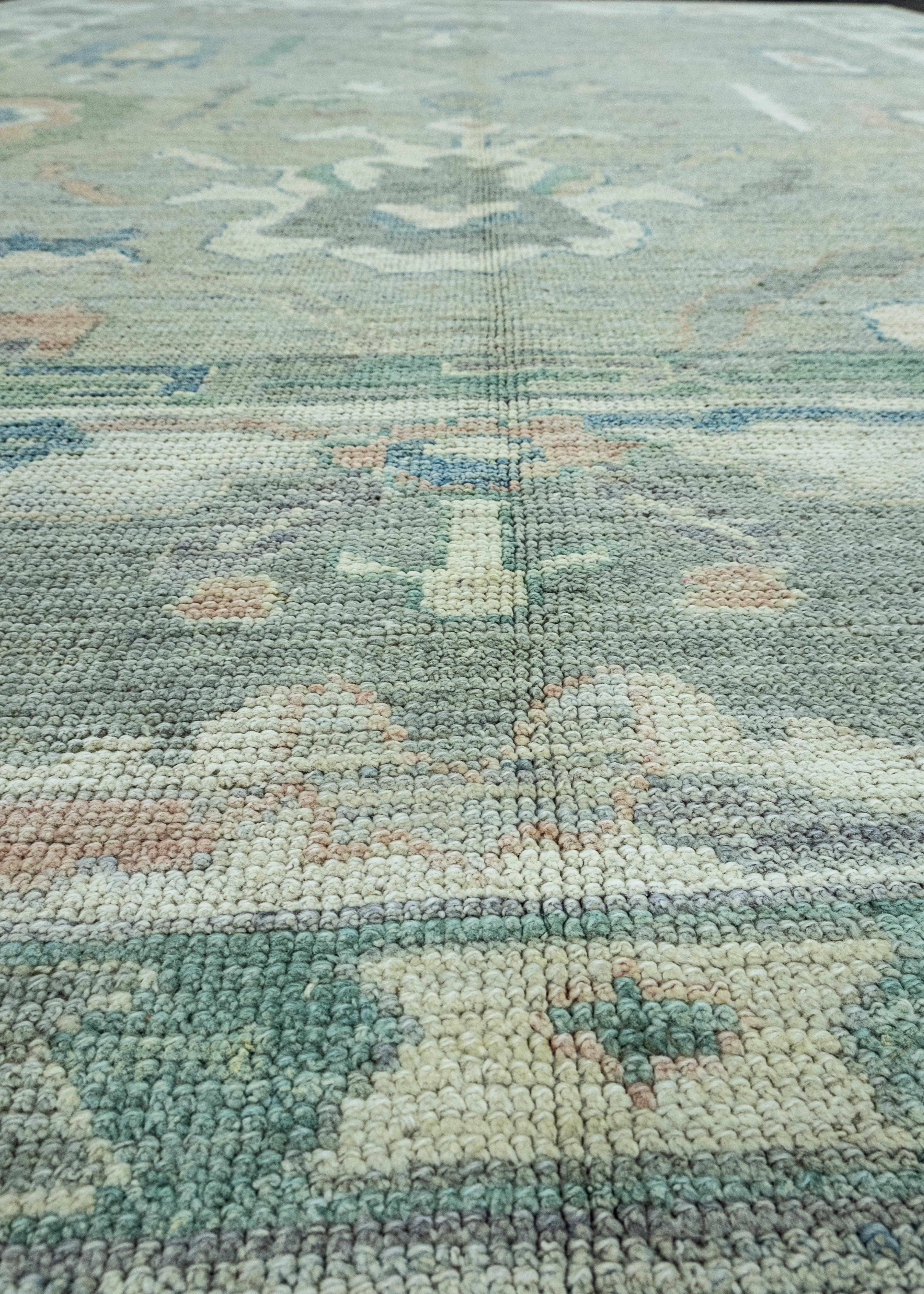 Contemporary Turkish Oushak Rug 8'10