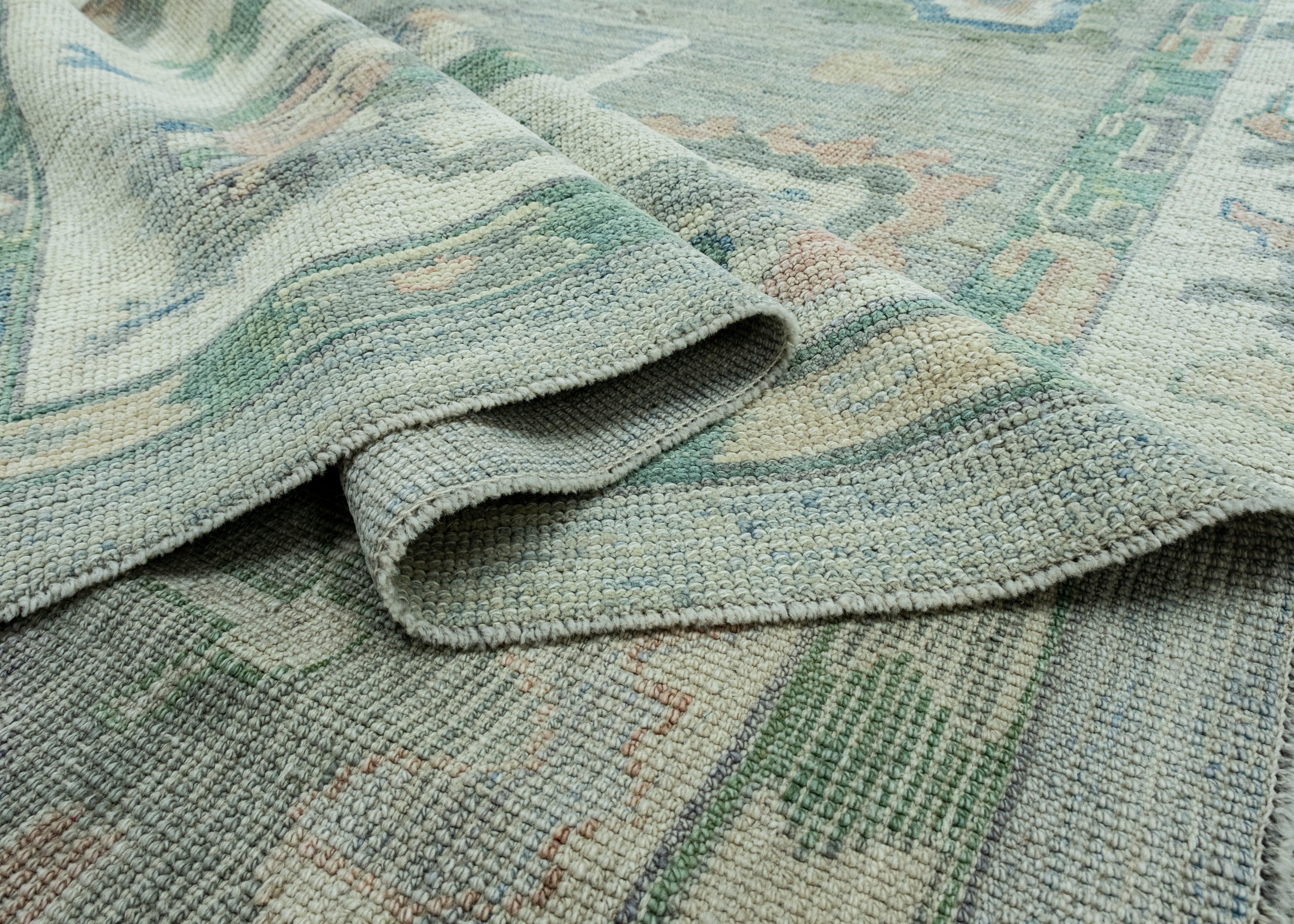 Turkish Oushak Rug 8'10