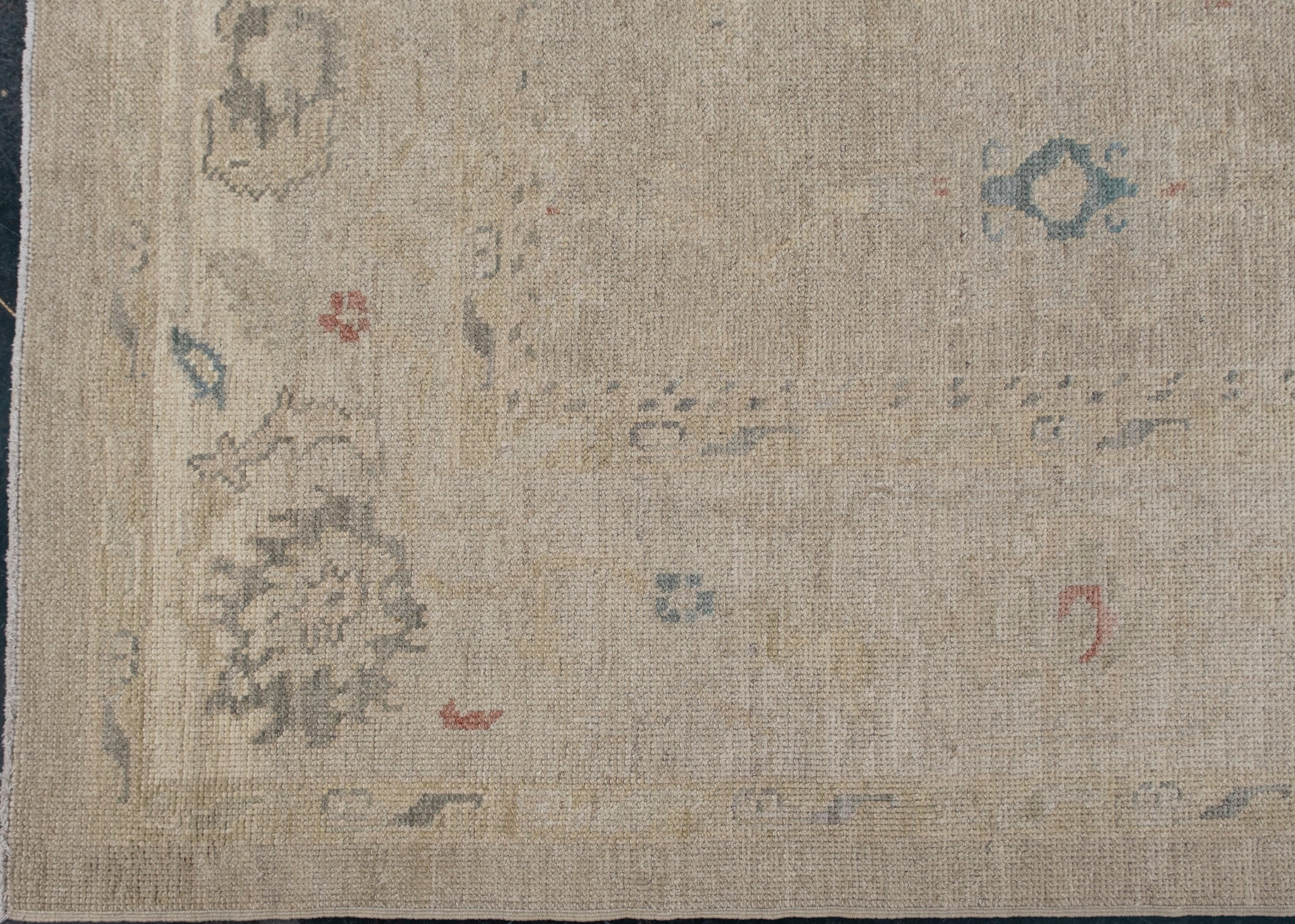 Turkish Oushak Rug 8'11