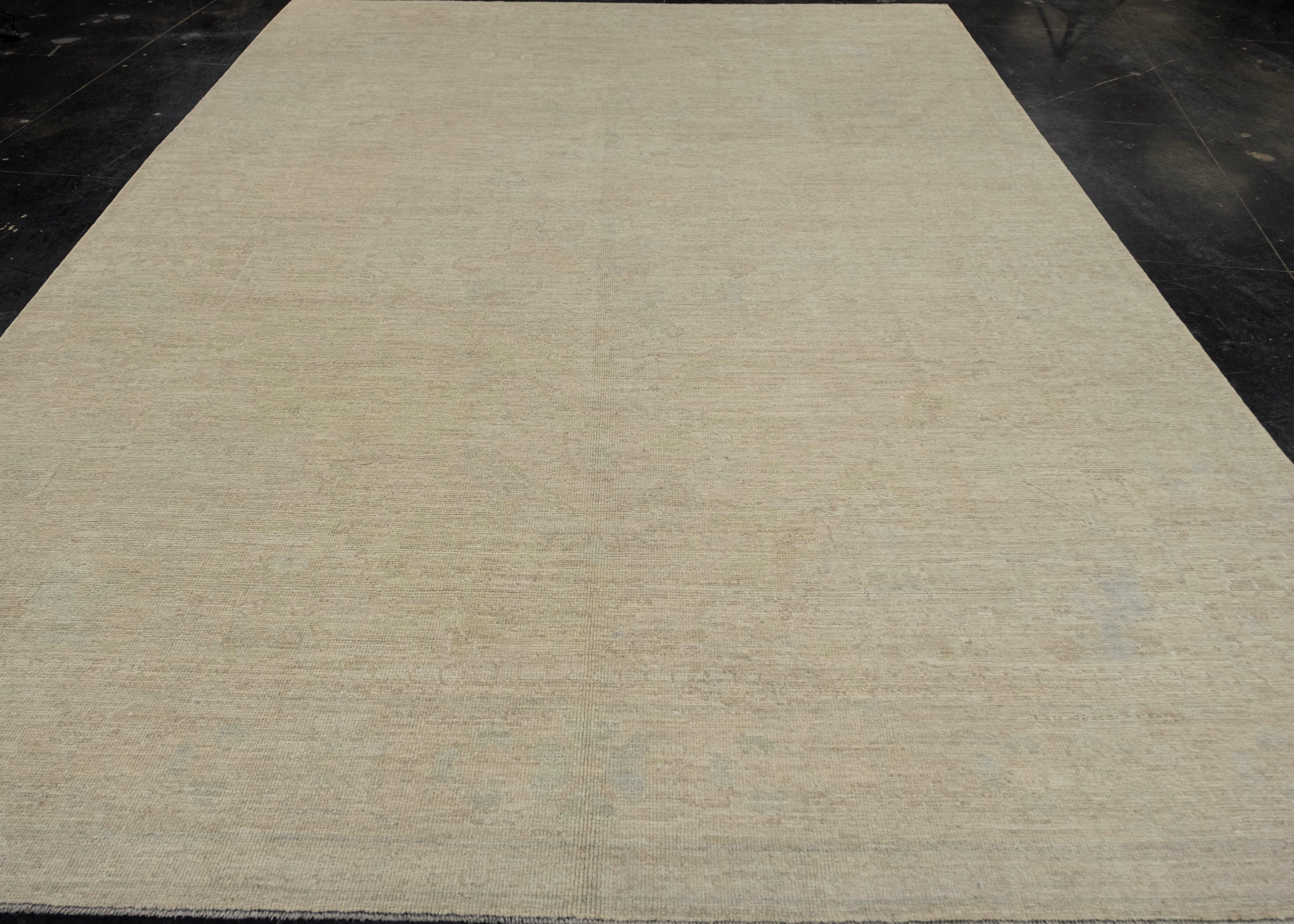 Turkish Oushak Rug 8'11